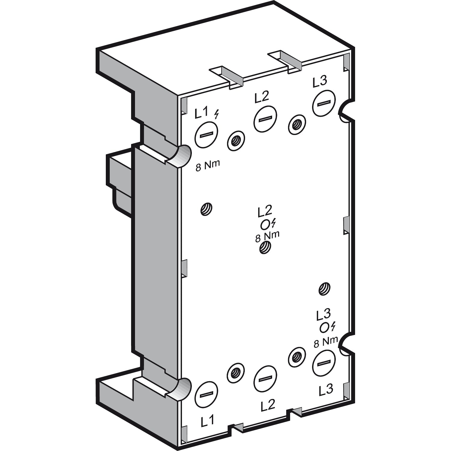 SNR LA9ZA32600 Plaque de montage H Cadre