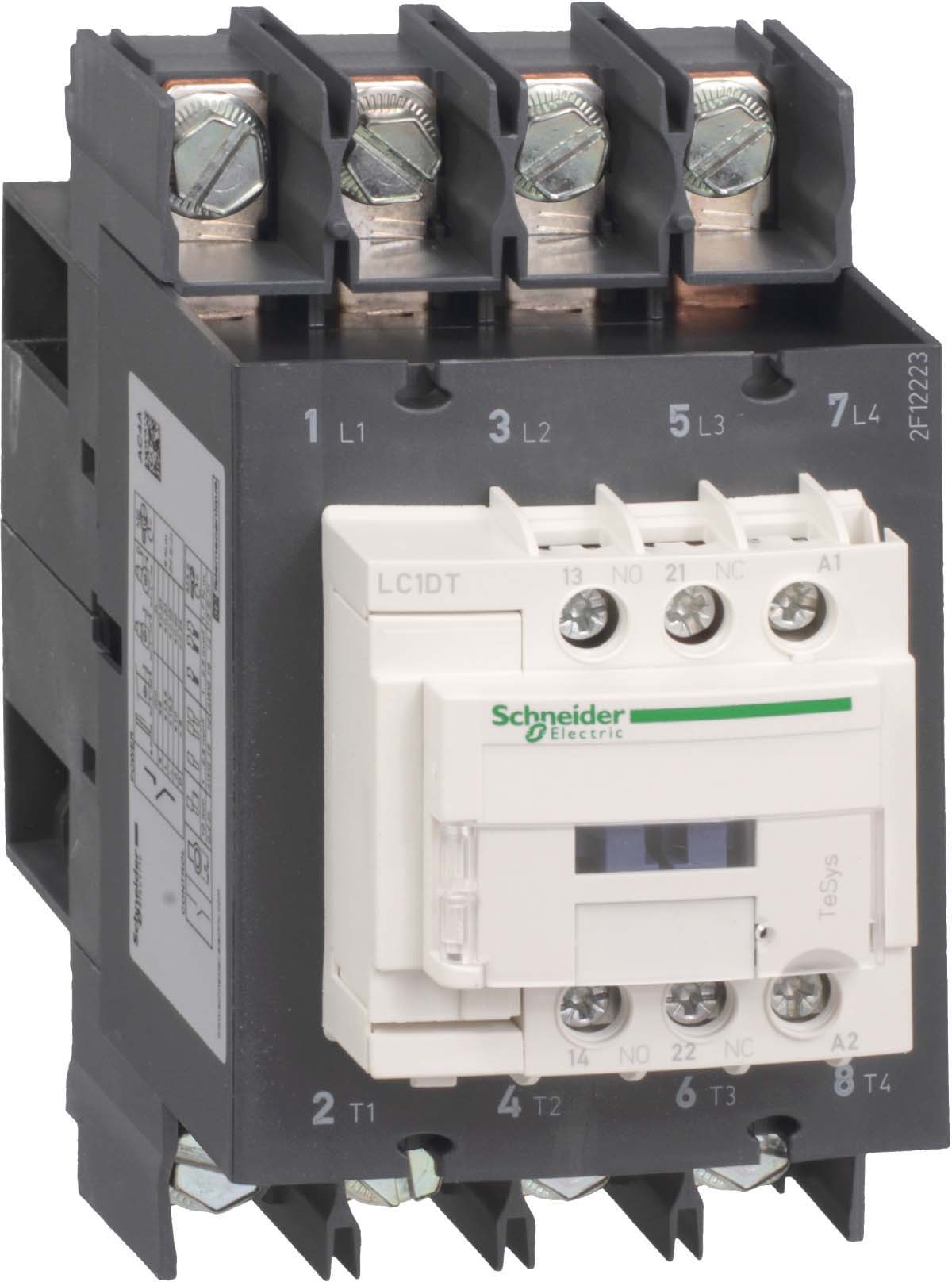 SNR LC1DT60AU7 Contacteur 60A 240VAC 4P