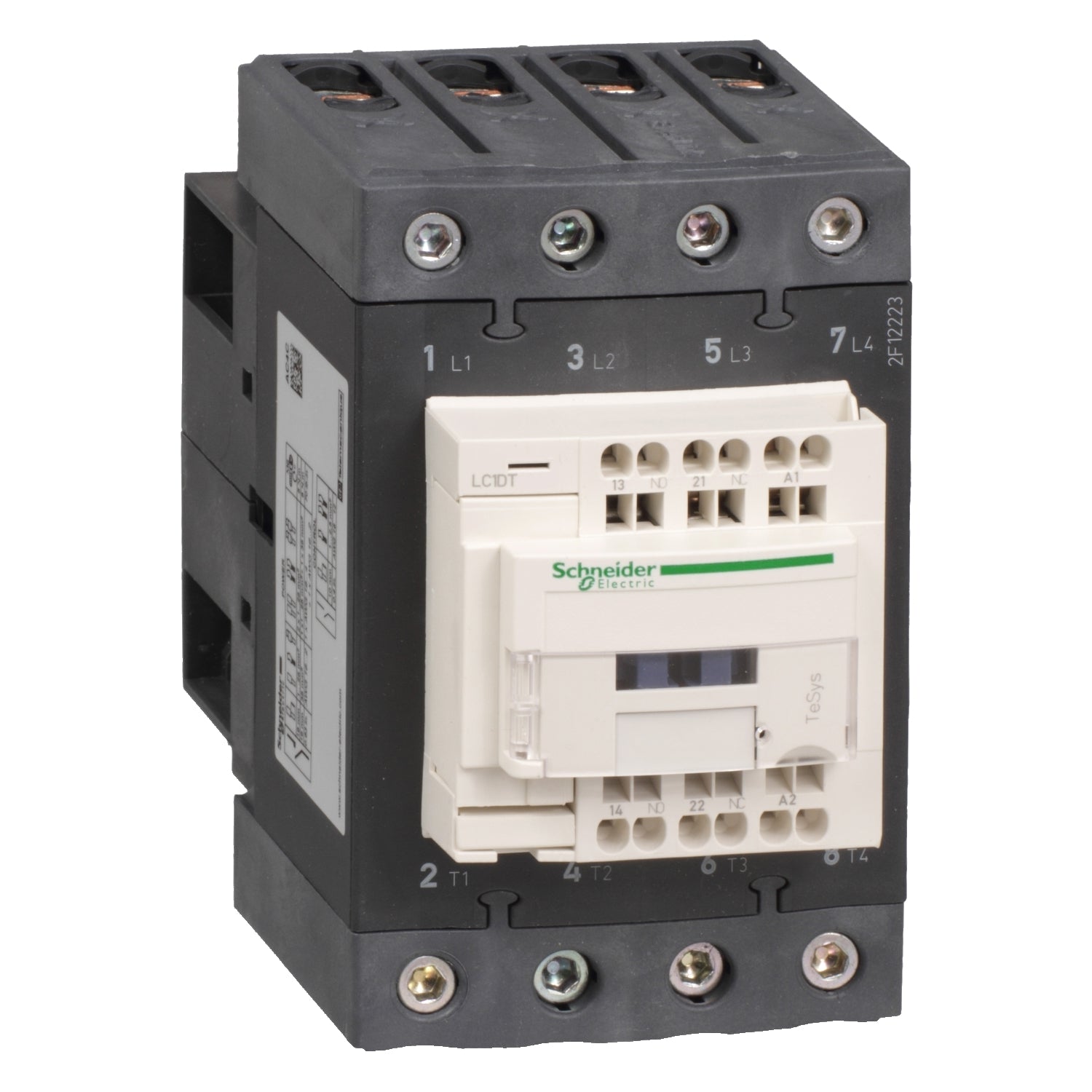 SNR LC1DT80A3BD Contacteur 80A 24VDC ressort 4P