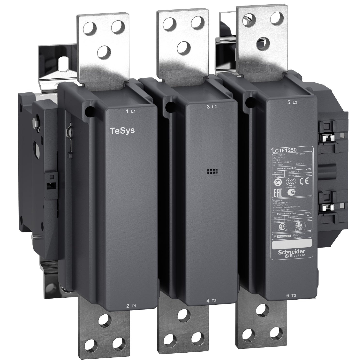 SNR LC1F1250M7 CONTACTEUR 1250A 3P 220V 50 60HZ