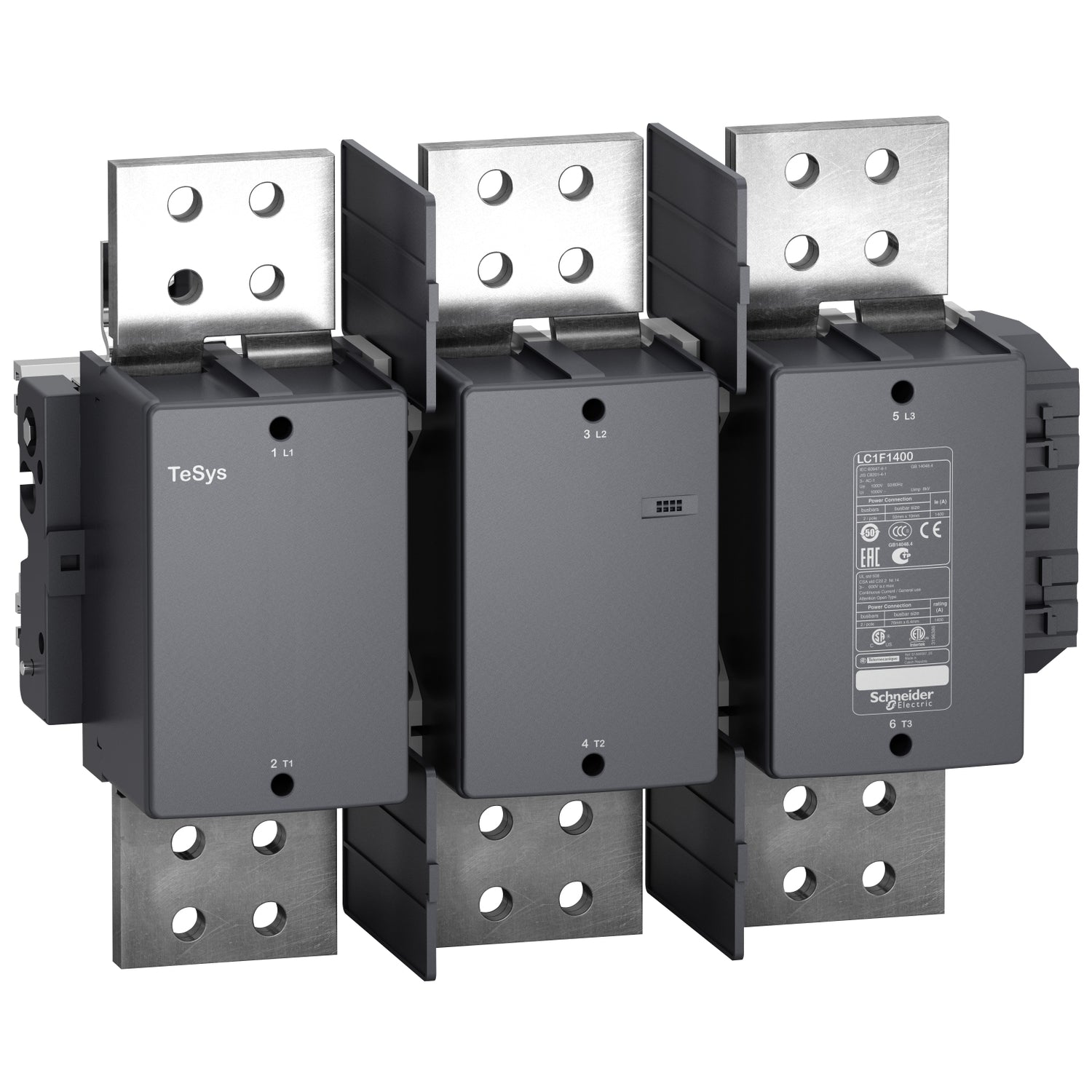 SNR LC1F1400P7 CONTACTEUR 1400A 3P 230V 50 60HZ