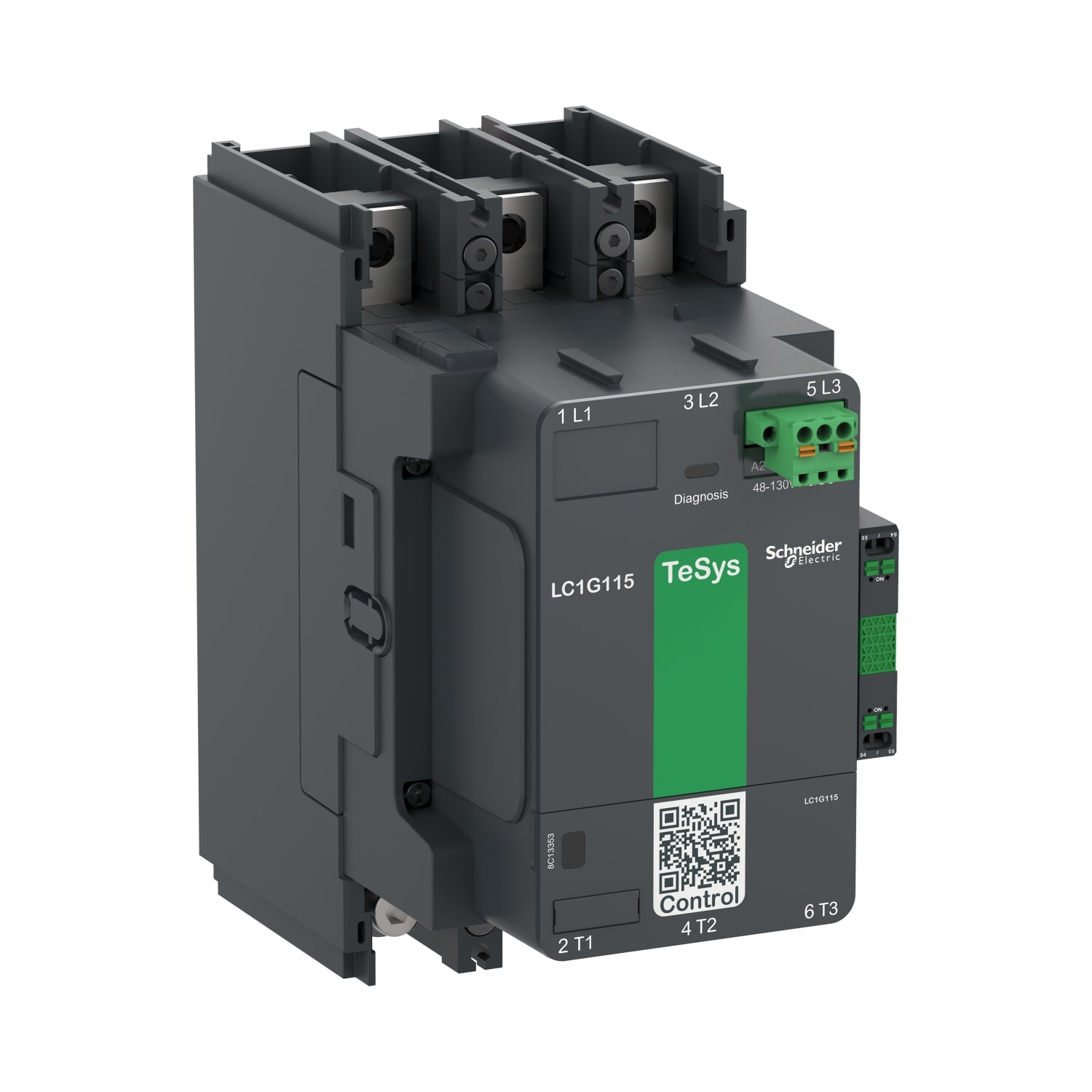 SNR LC1G185EHEN Contacteur TeSysG185 3P Std 48 130V ACDC