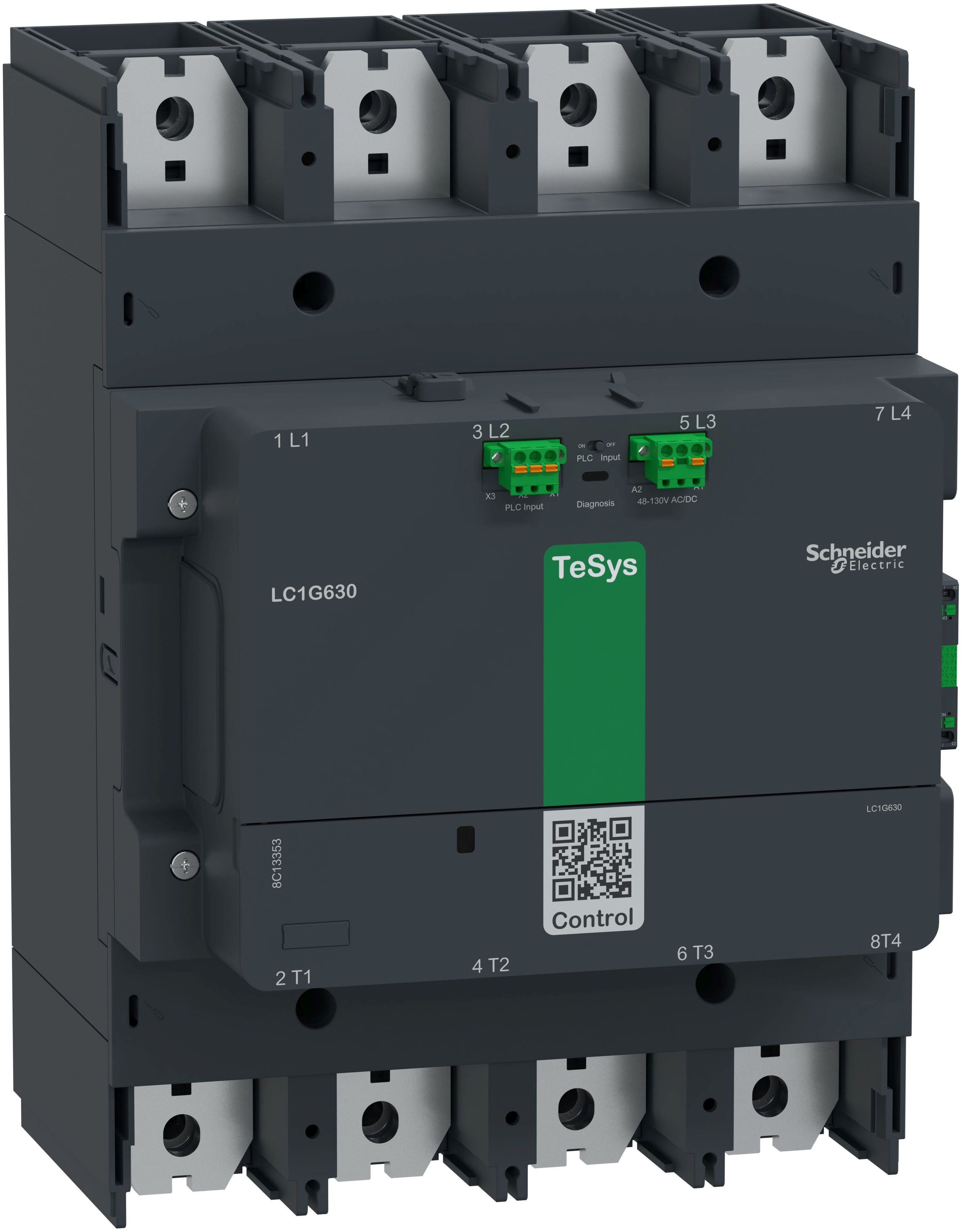 SNR LC1G6304EHEA Contact TeSys G 630A 4P Adv 48 130V ACDC