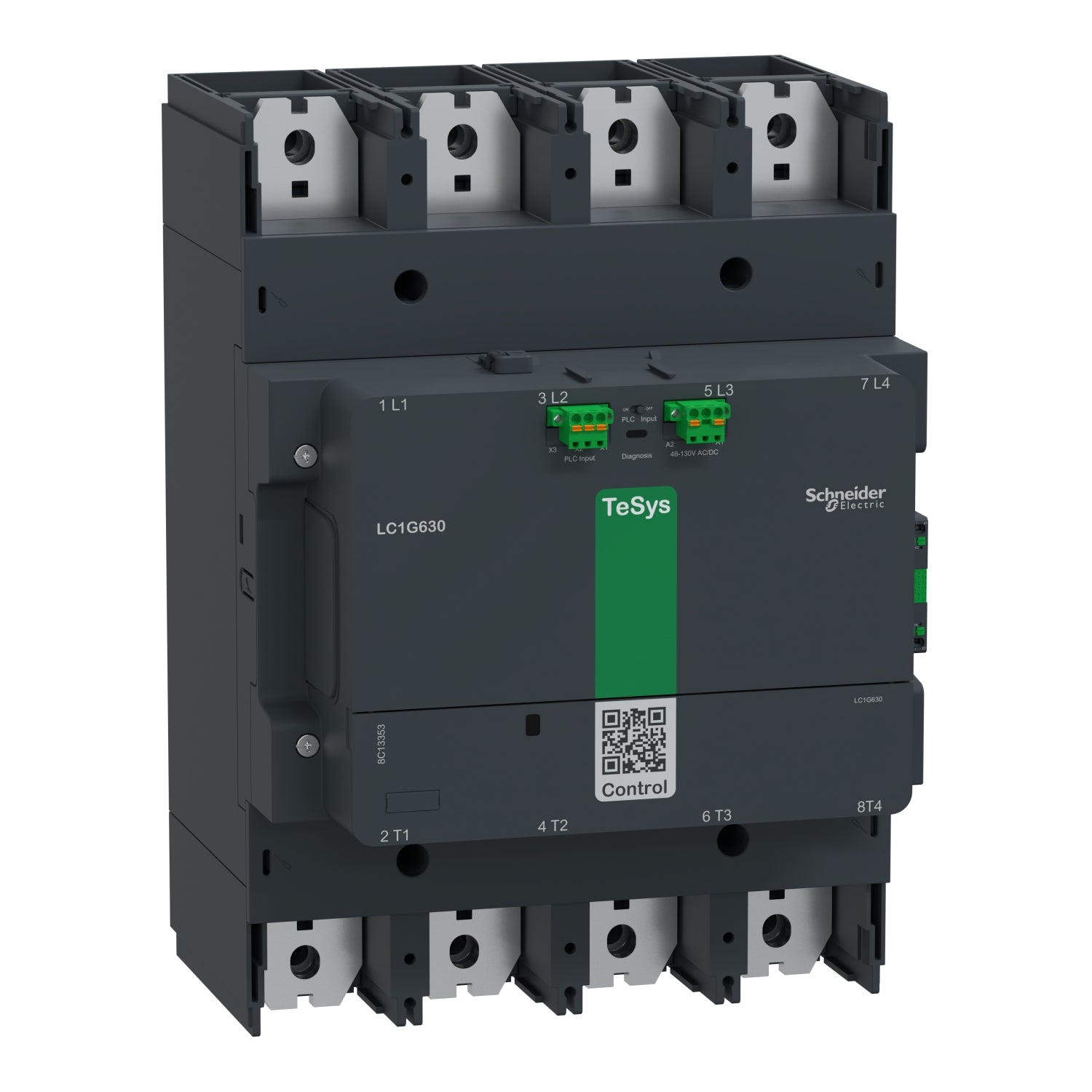 SNR LC1G8004LSEA Contact TeSysG 800A 4P Adv 200 500V ACDC