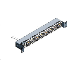 SNR LEEX6658N Bande 19" 6 pr lumière int multistandard