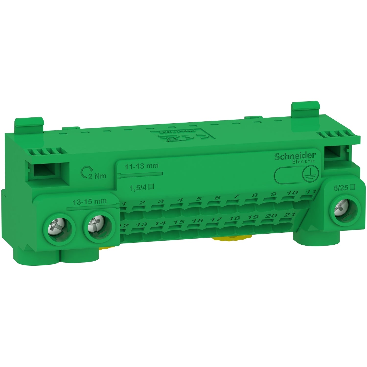 SNR LGYT1E24 Borne de terre iso 24 trous avec conn