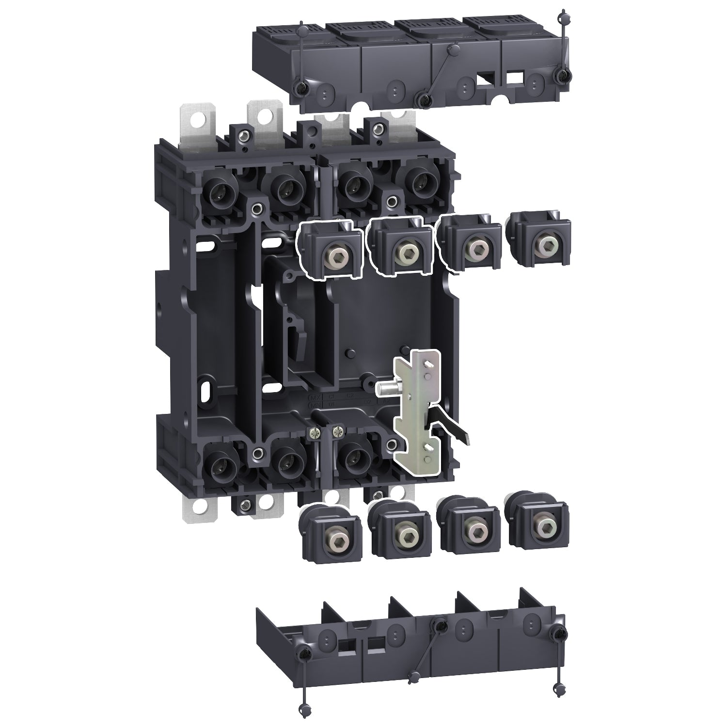 SNR LV429267 Embase pour débrochable 4P NSX100 250