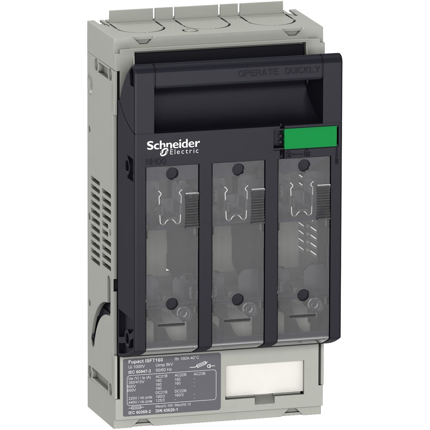 SNR LV480801         ISFT160 3P attacco capicorda