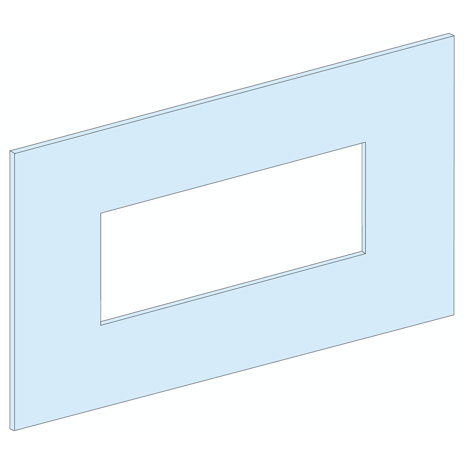 SNR LVS03245 Plaque avant comm NR250 V rot