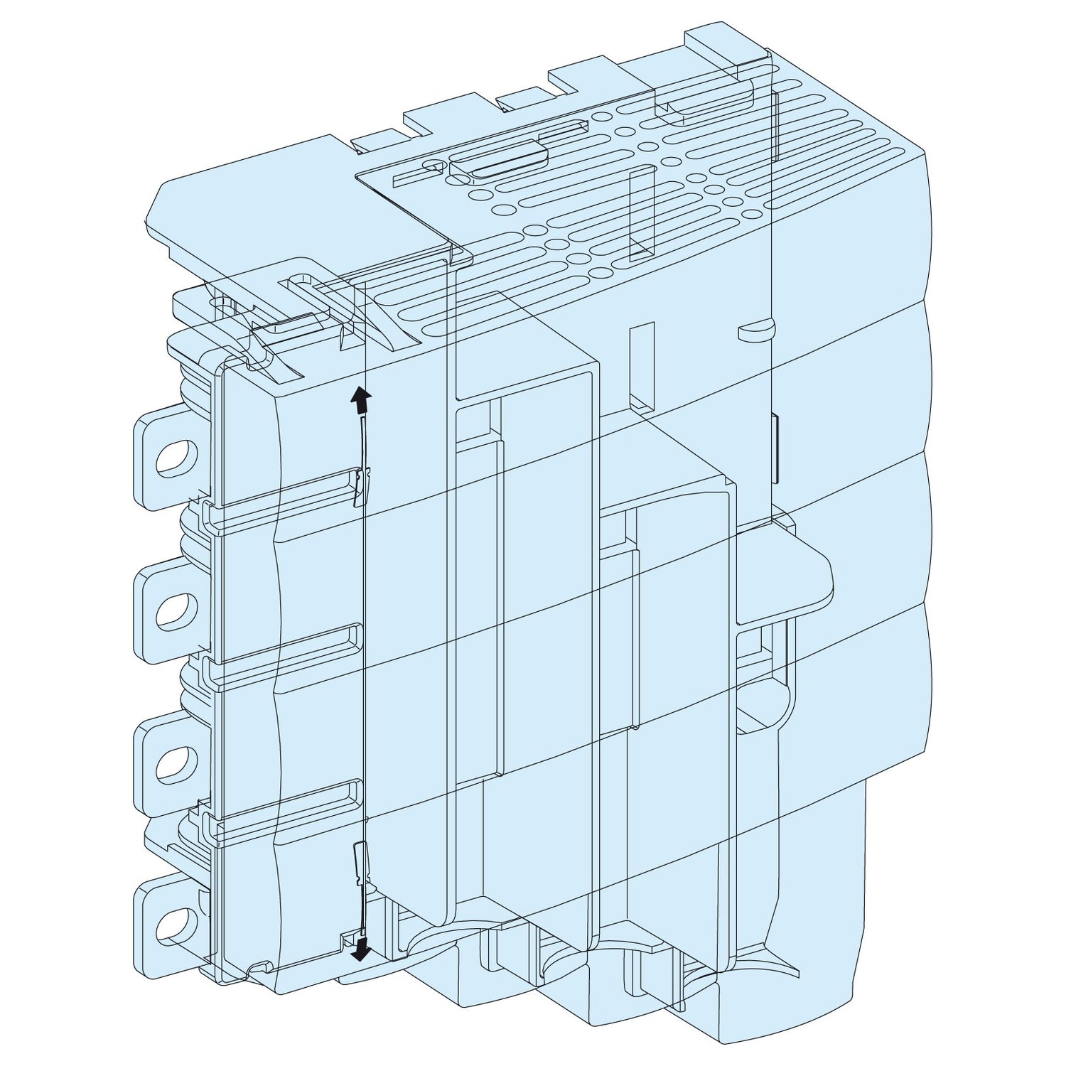 SNR LVS04067 Bloc d'alimentation NS INS250 par le bas