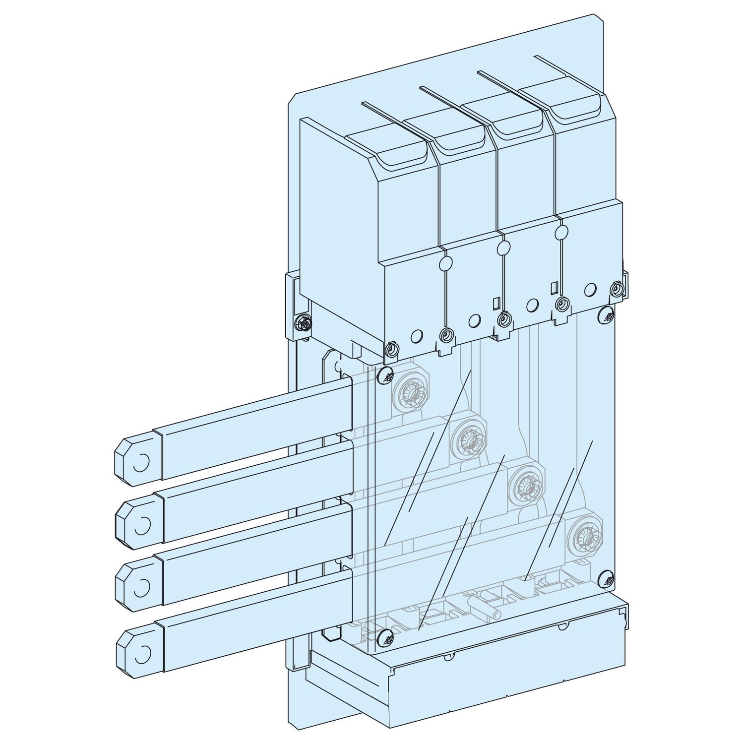 SNR LVS04076 Bloc de puissance Conduit NS630