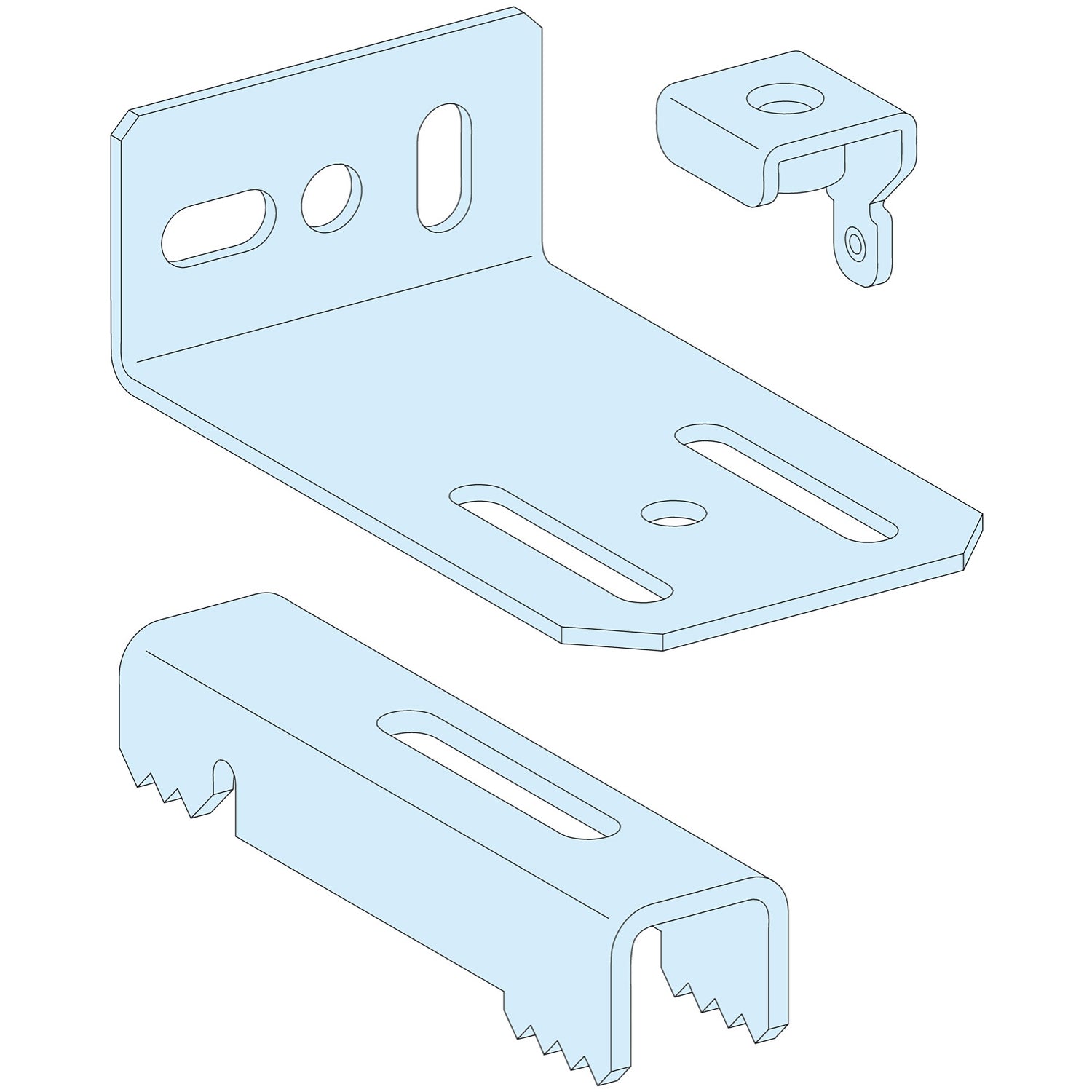 SNR LVS08704 Kit de fixation sol-mur PrismaSeT P