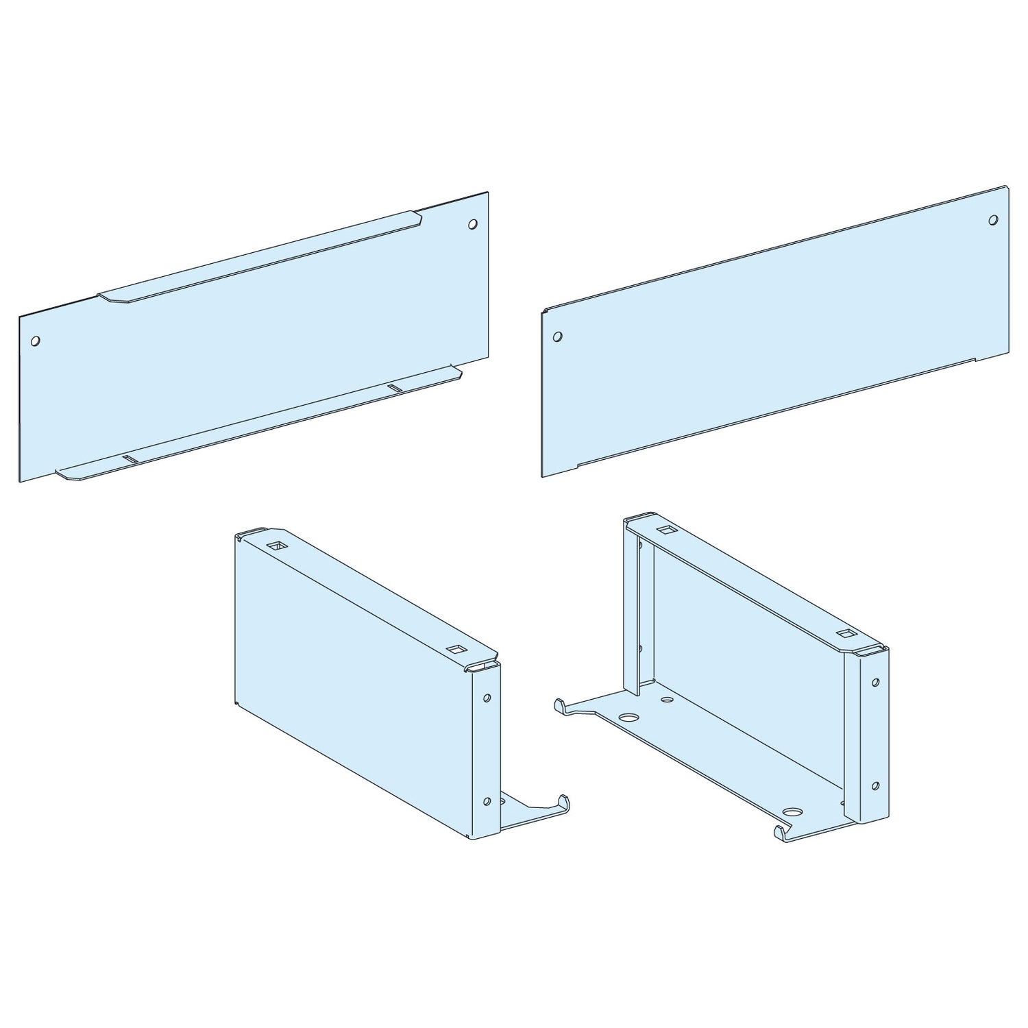 SNR LVS08806 Rehausse x plinthe Armoire G L800 H100mm