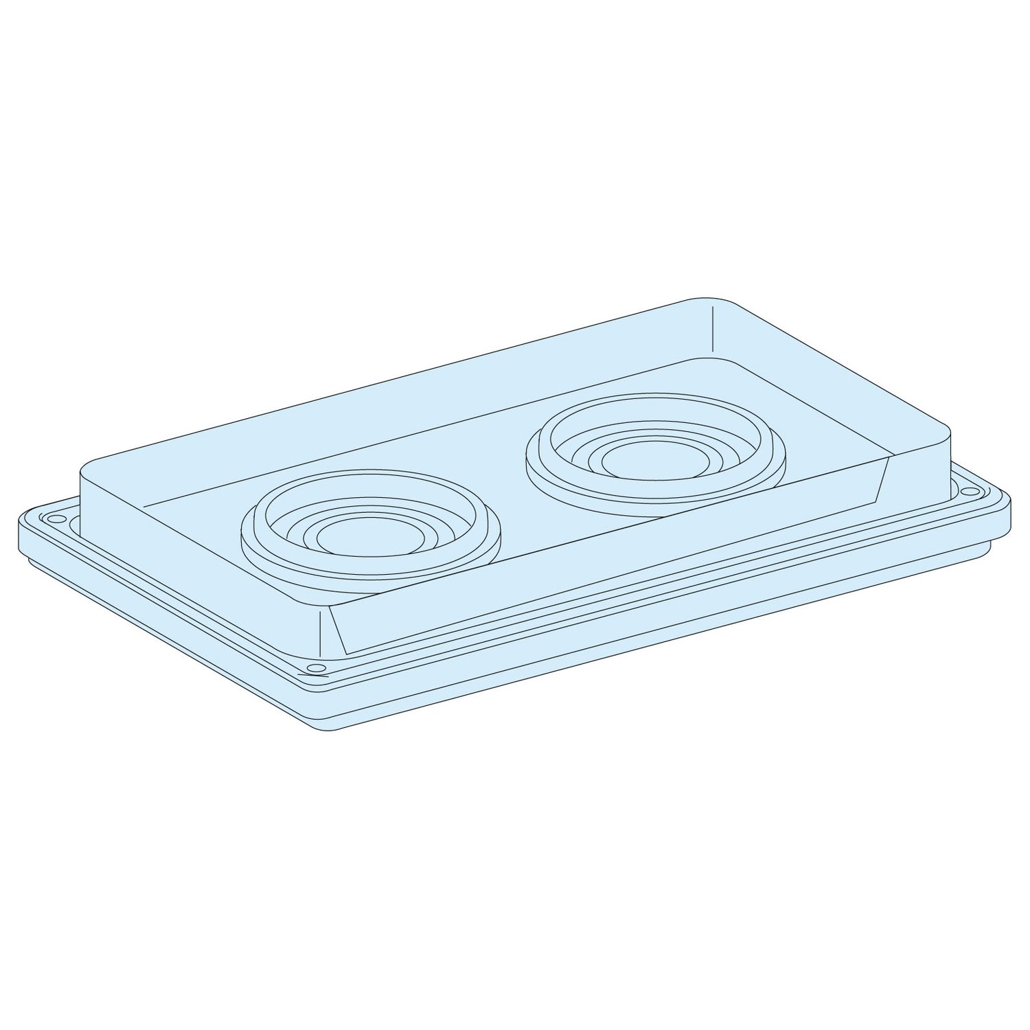 SNR LVS08899 PPC 2 entrées 33 72mm IP55