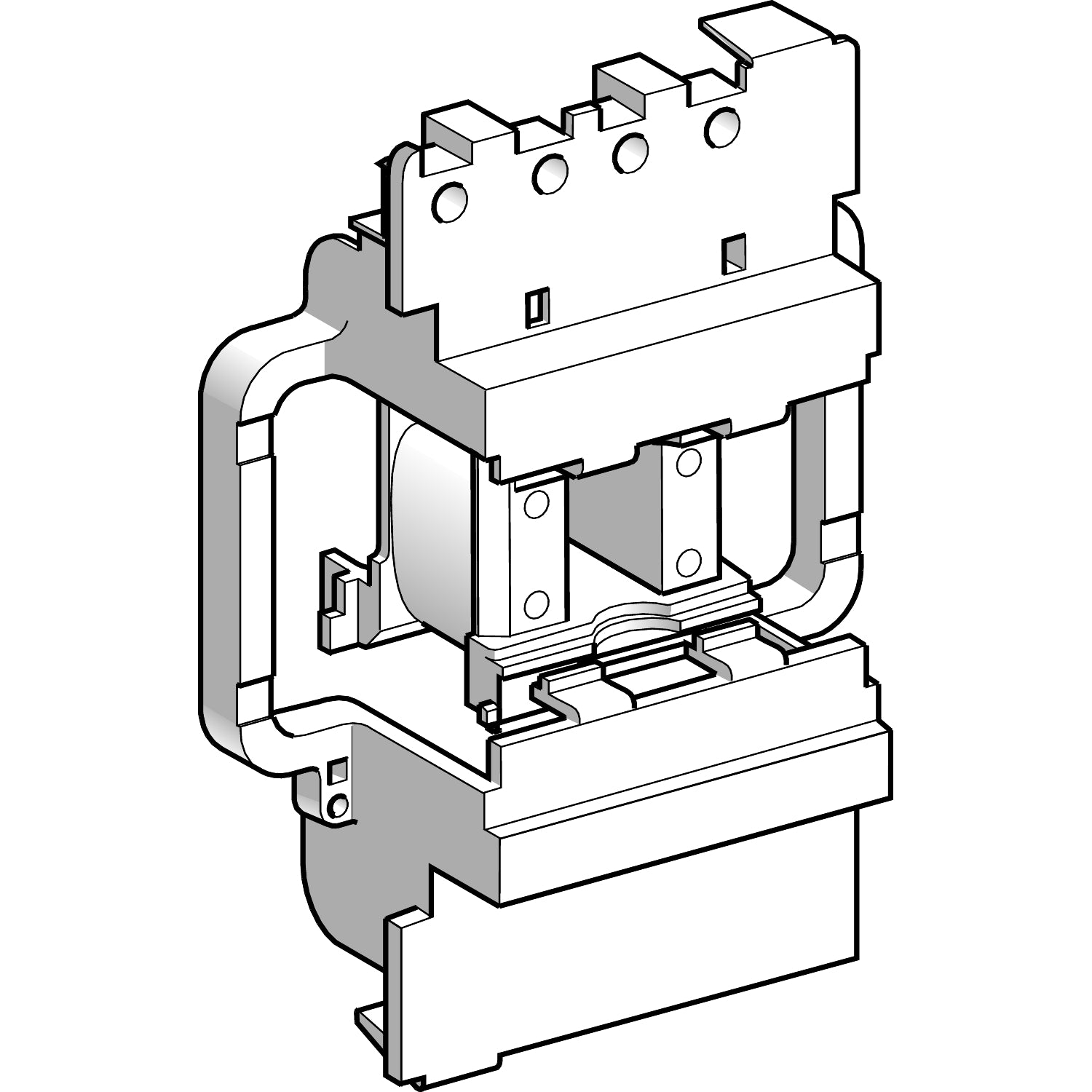 BOBINE SNR LX1D8Q7 380V 50 60HZ