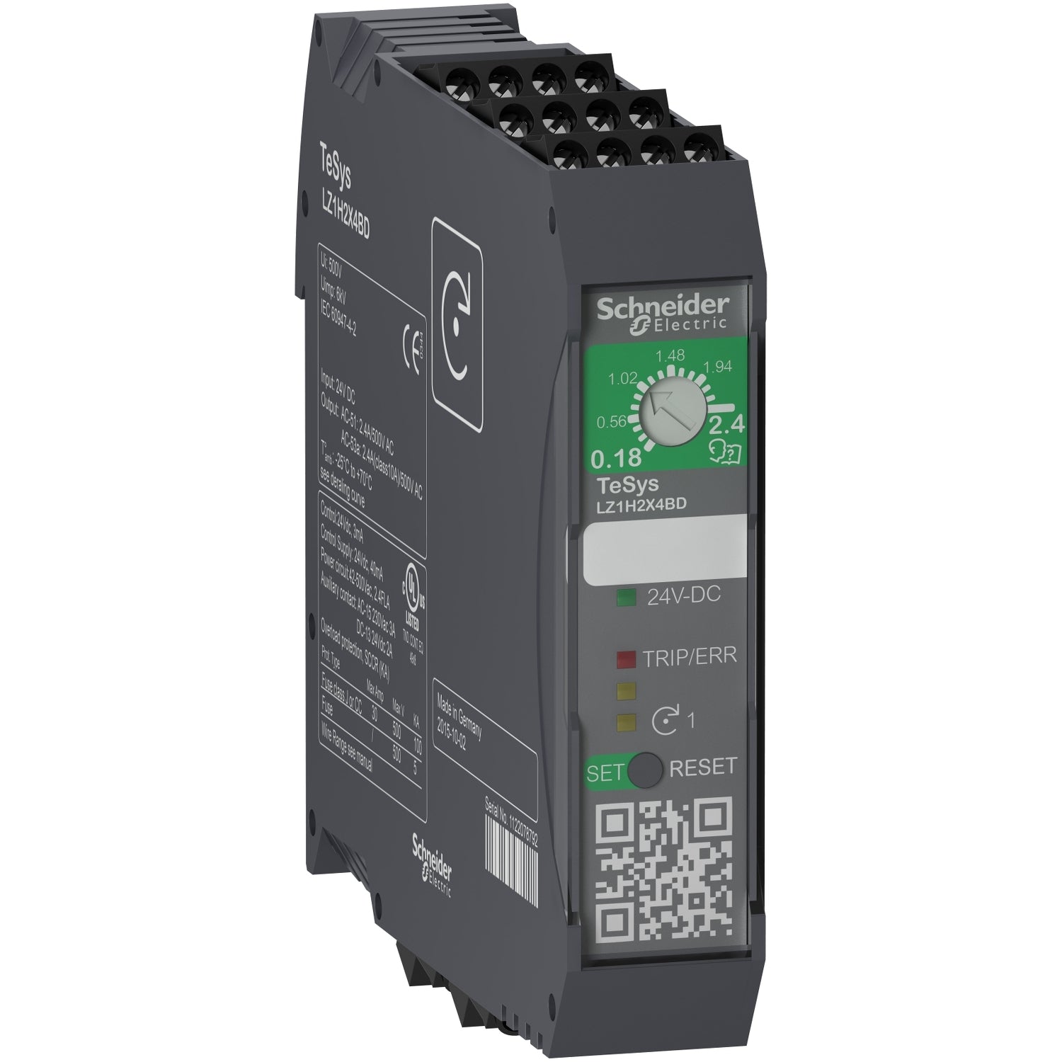 SNR LZ1H2X4BD Direct H 0 75KW 24 VDC Schraube
