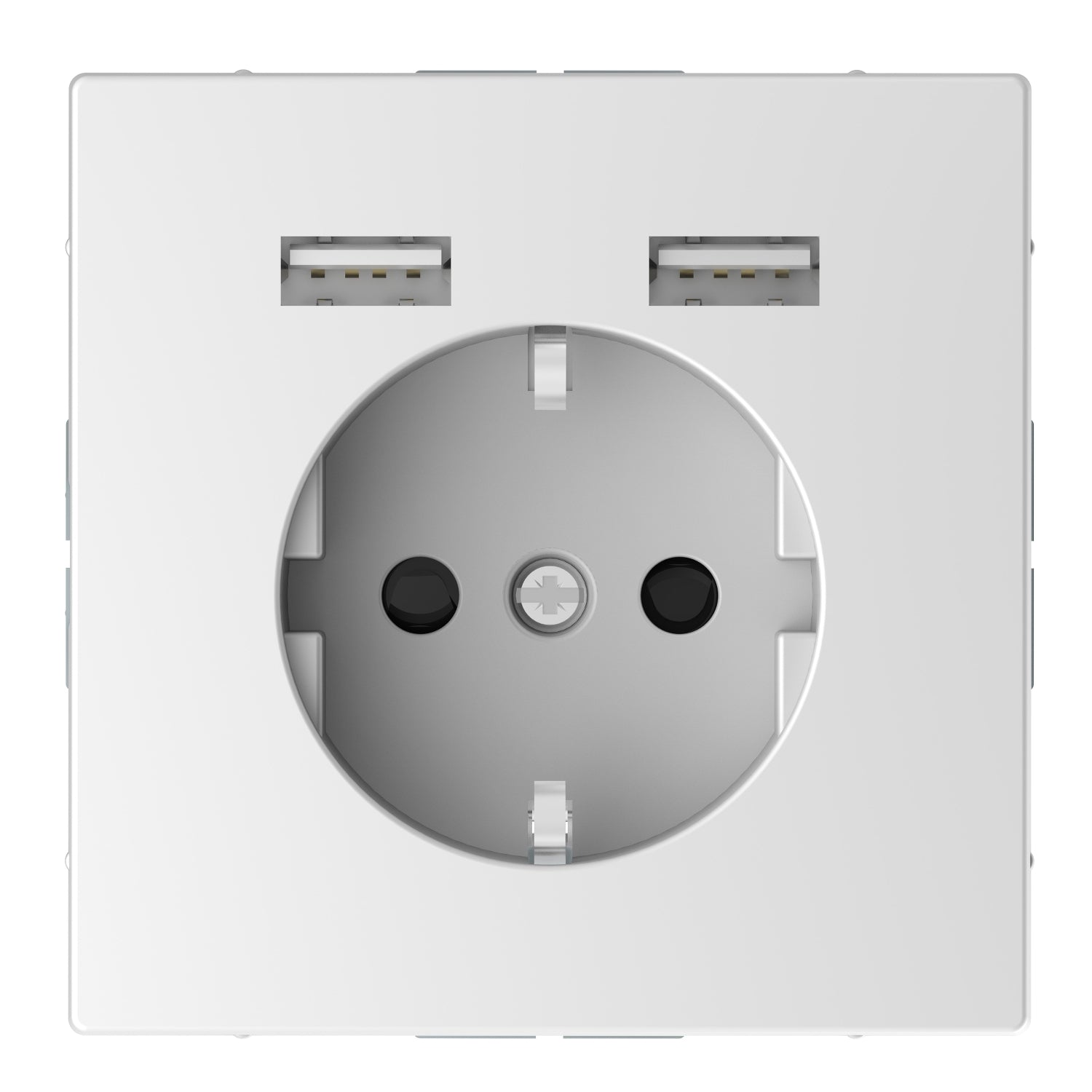 SNR MTN2366 6035 Schuko mit 2USB-Lade-BiaLot-Systemen