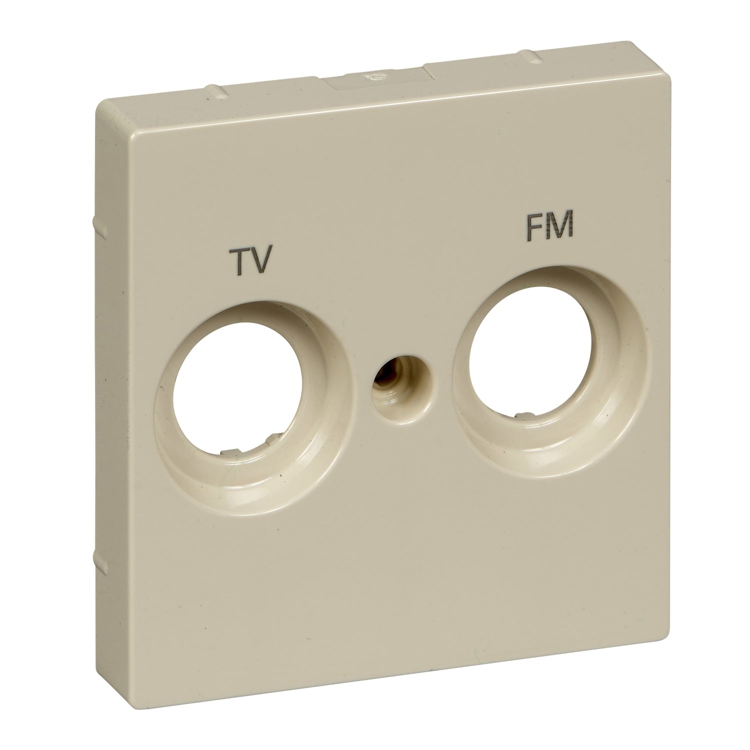 SNR MTN299944 SysM weiße FM+TV-Zentralplatte