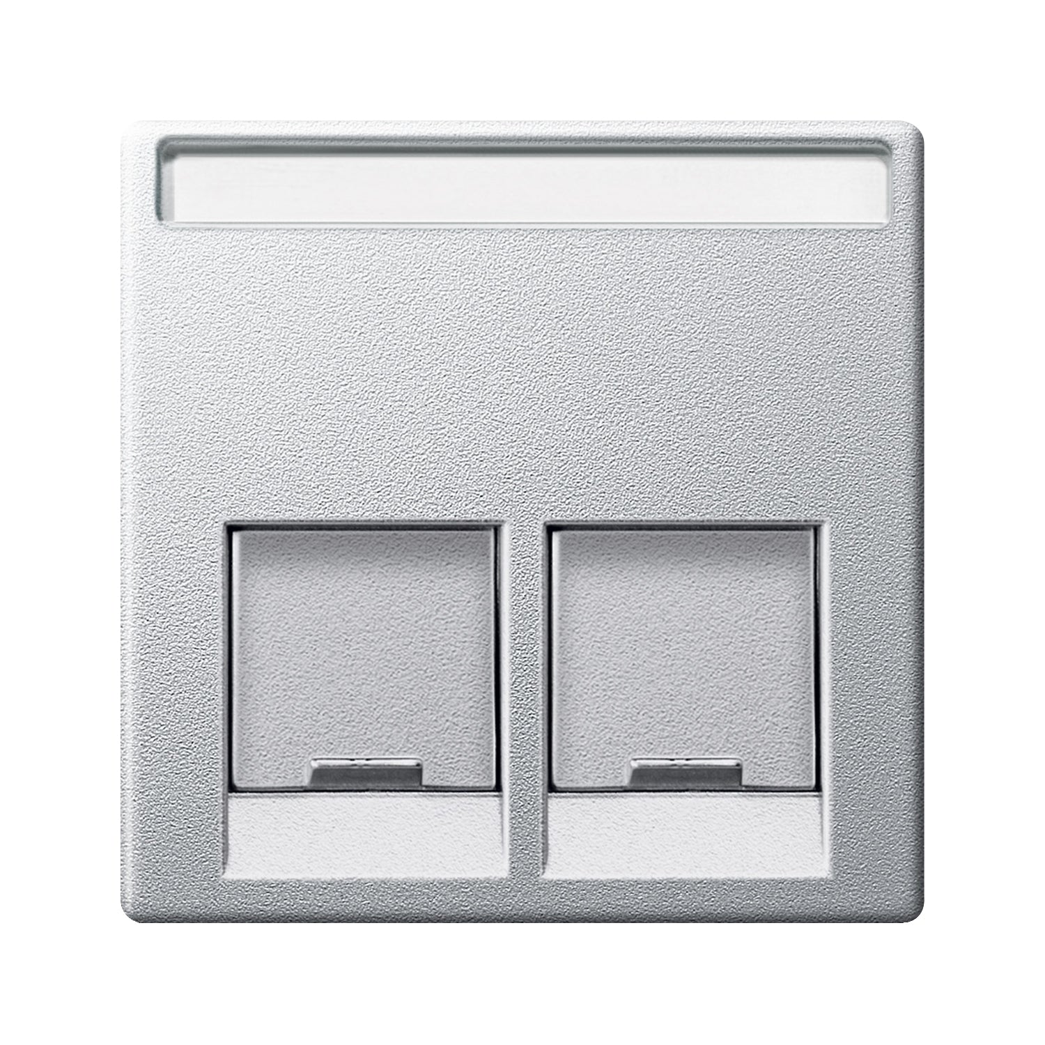 SNR MTN466560 Plaque centrale mod double aluminium