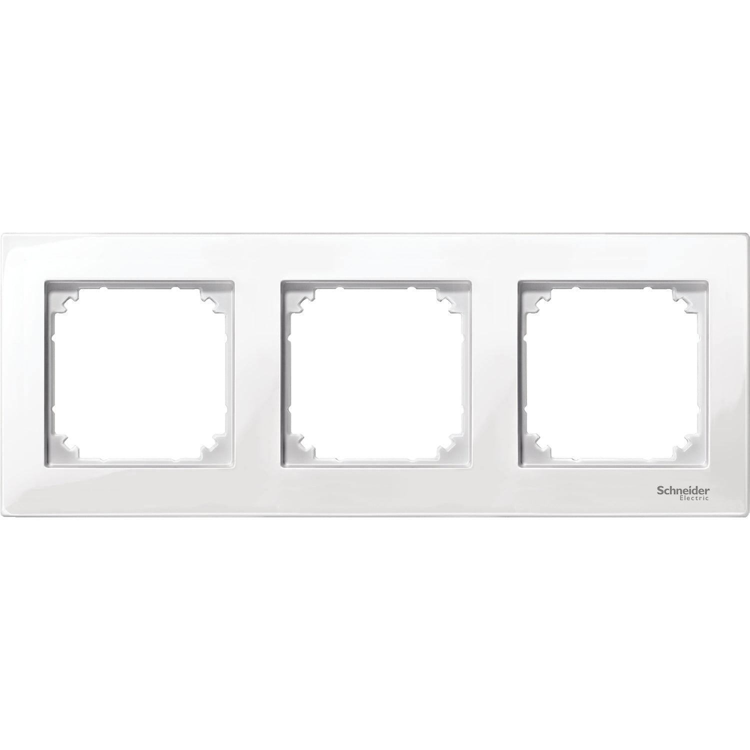 SNR MTN515319        Cornice tripla M Plan bianco polare
