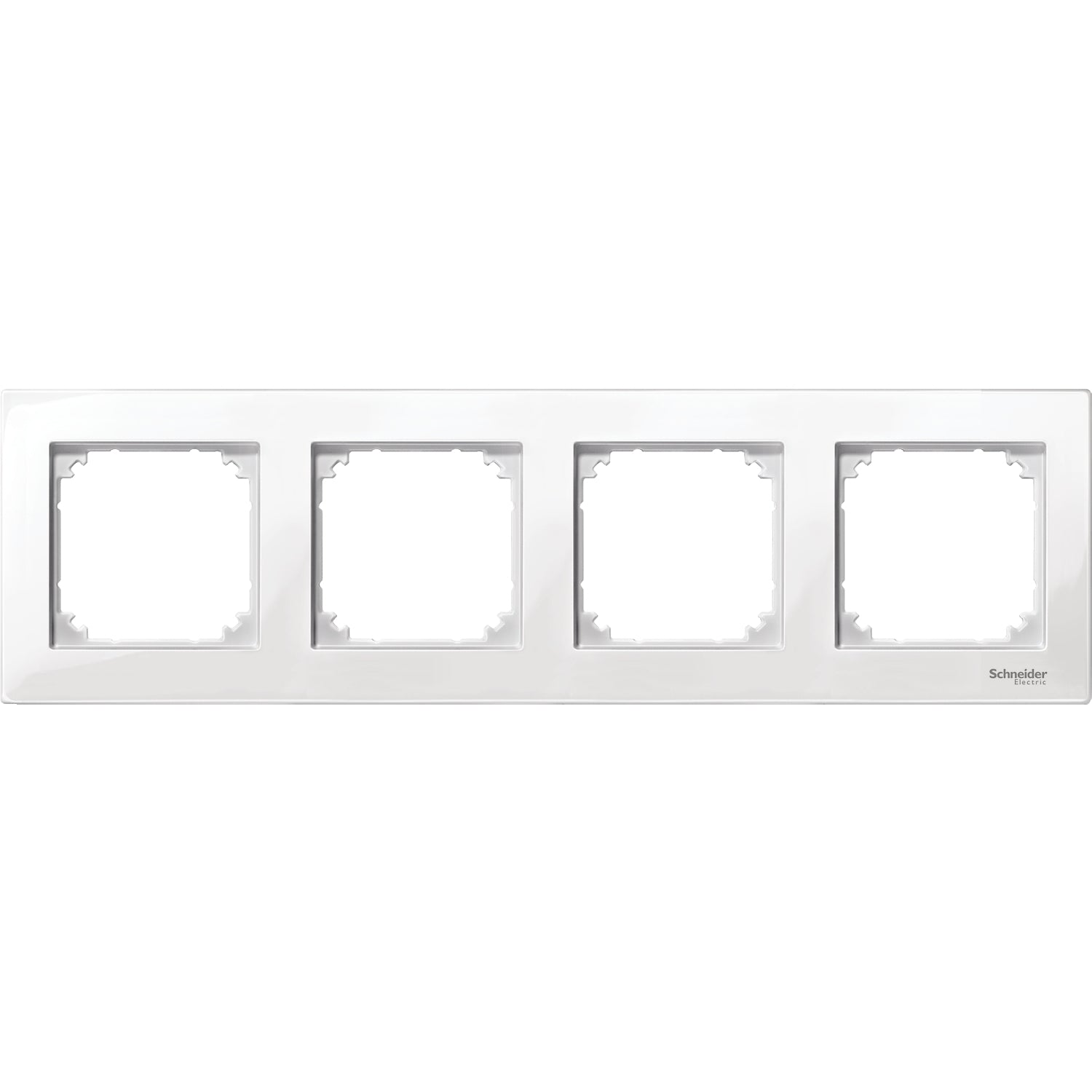 SNR MTN515419        Cornice quad  M Plan bianco polare