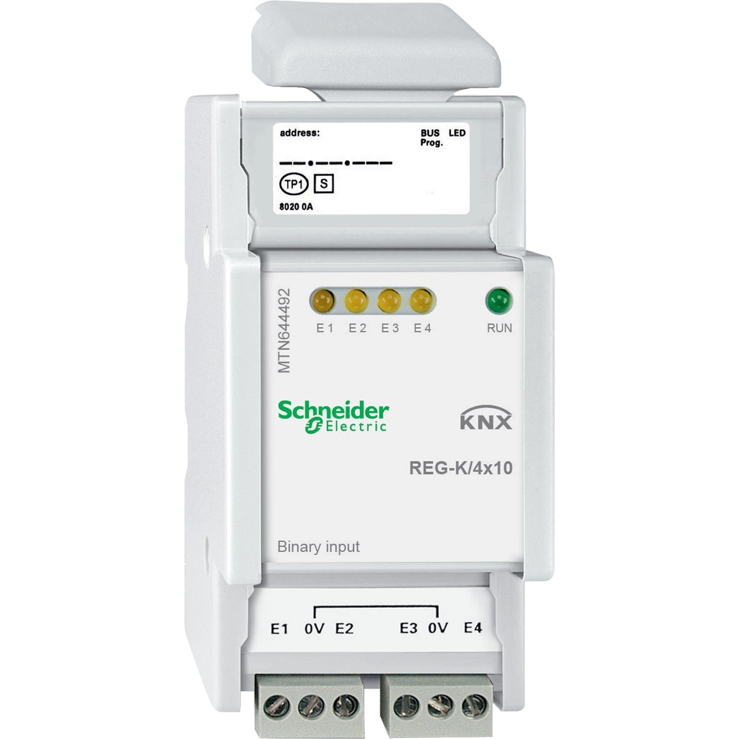 SNR MTN644492        Ingresso binario REG K 4x10