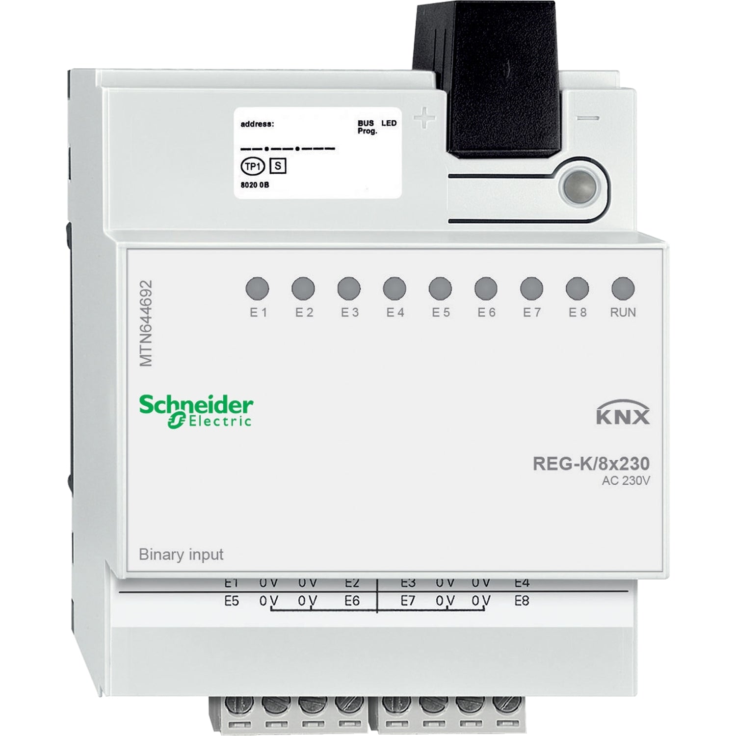 SNR MTN644692        Ingresso binario REG K 8x230