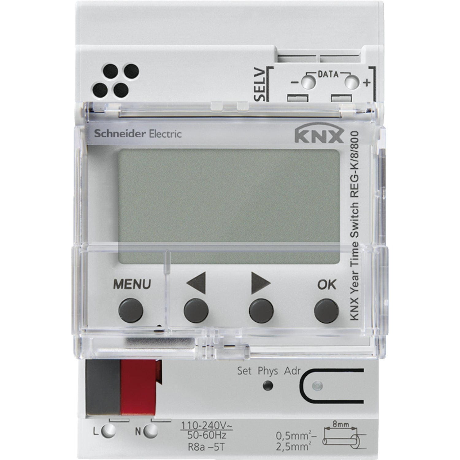 SNR MTN6606 0008     Prog  orario annuale KNX REG K 8 800