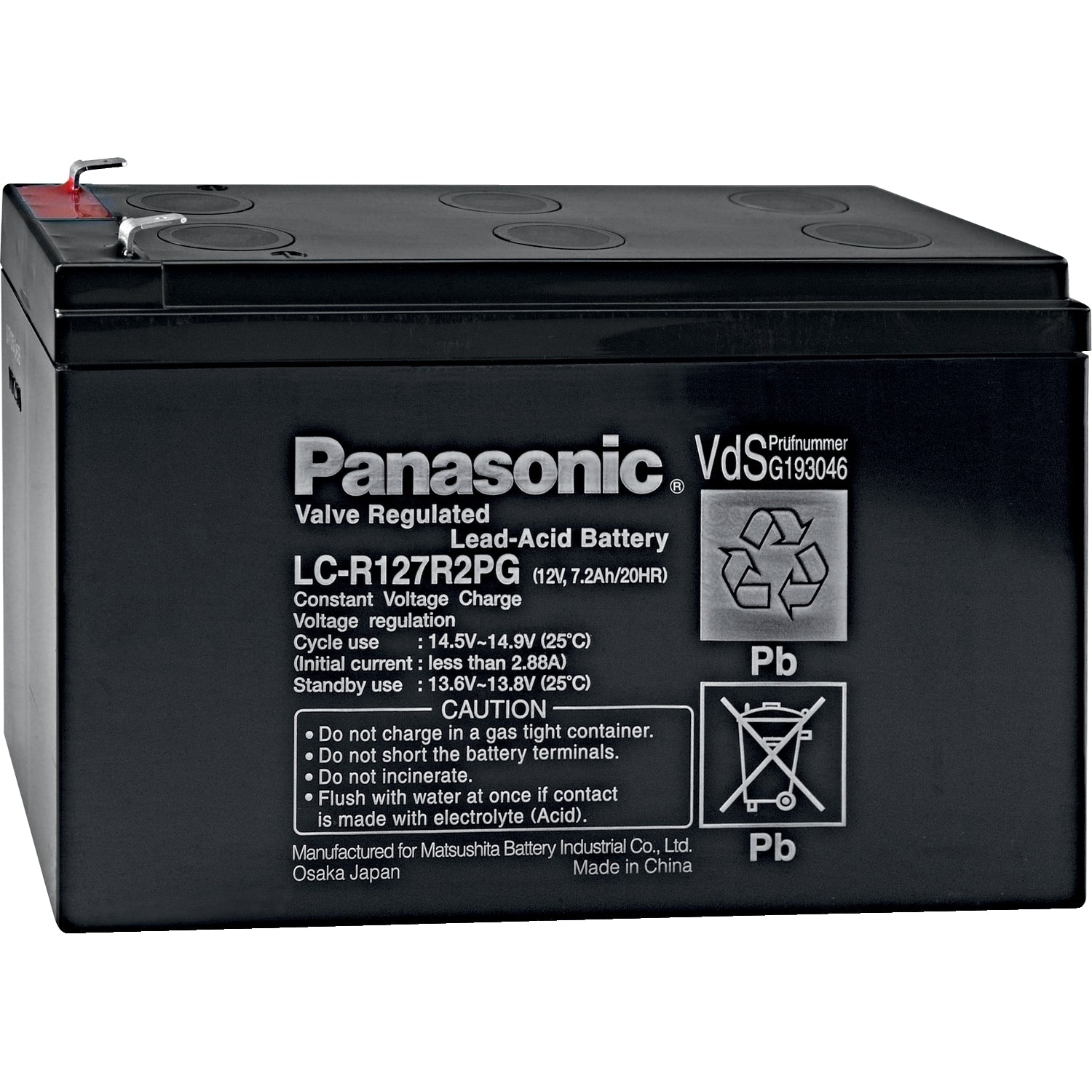 SNR MTN668990        Batteria con gel di piombo 7 2Ah