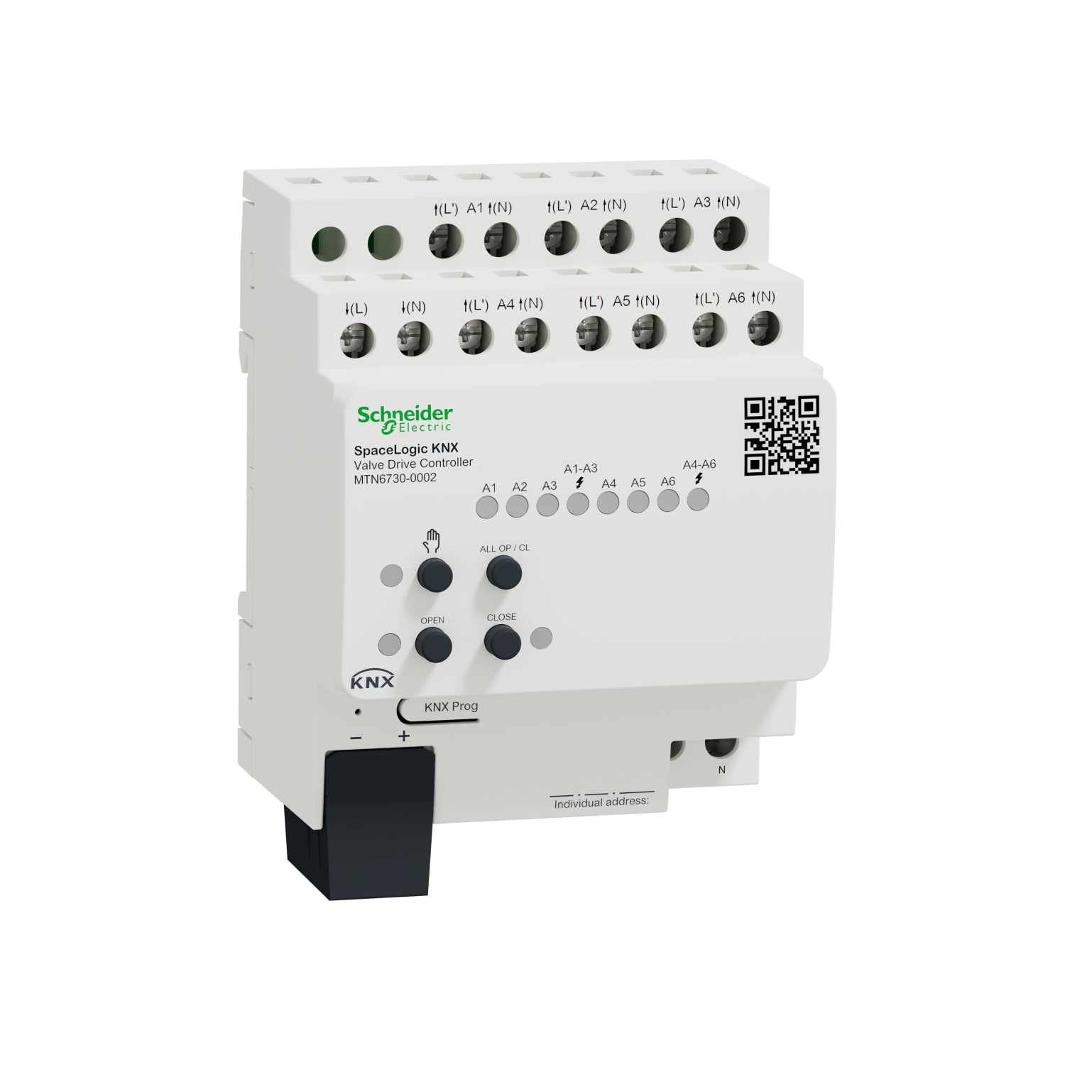 SNR MTN6730 0002     Att  Riscaldamento 6x24 2 SpaceLogic KNX