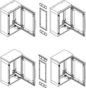 SNR NSYMUPLA54G 7035 Seitenzubehörsatz 500X400