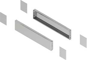 SNR NSYSPSX4100SF    Pan lat zoccolo inox P400xH100 304L