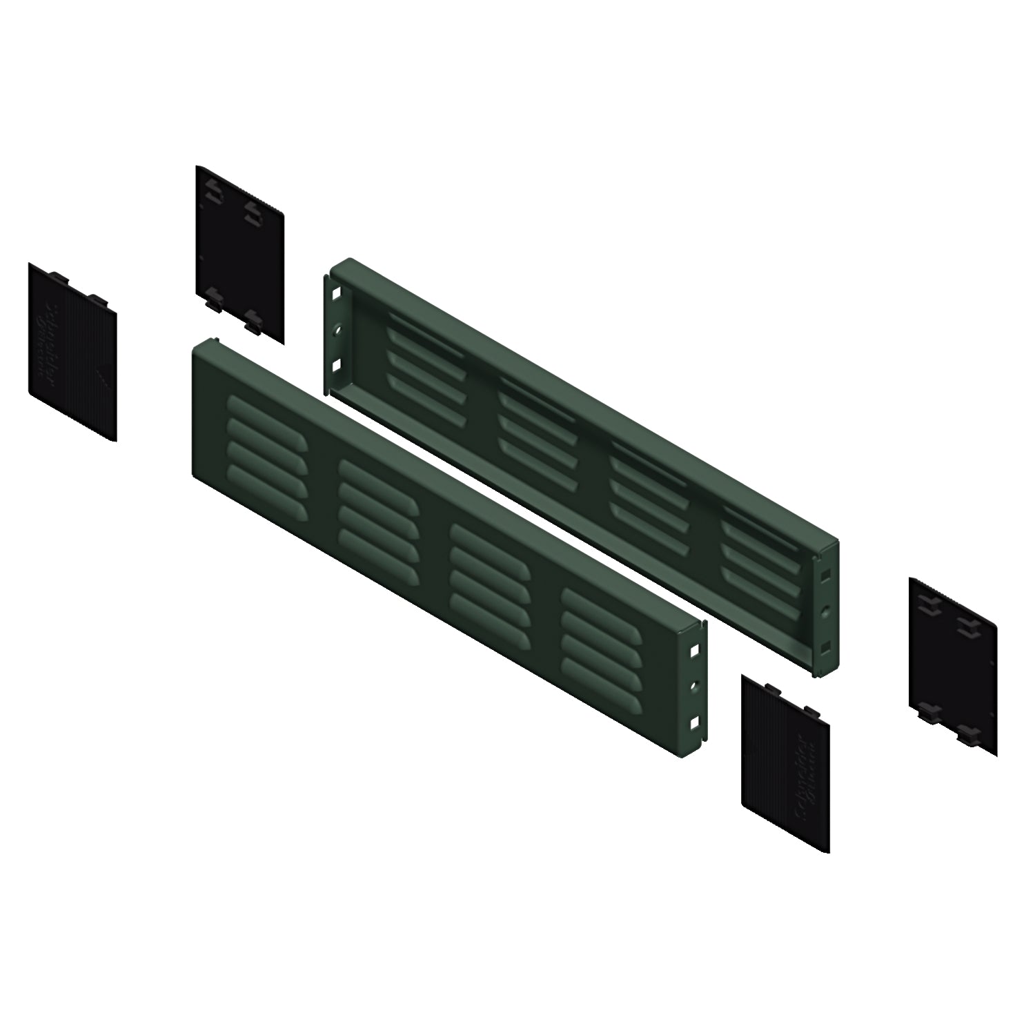 SNR NSYSPV8100 2 Socle latéral ventilé 800x100
