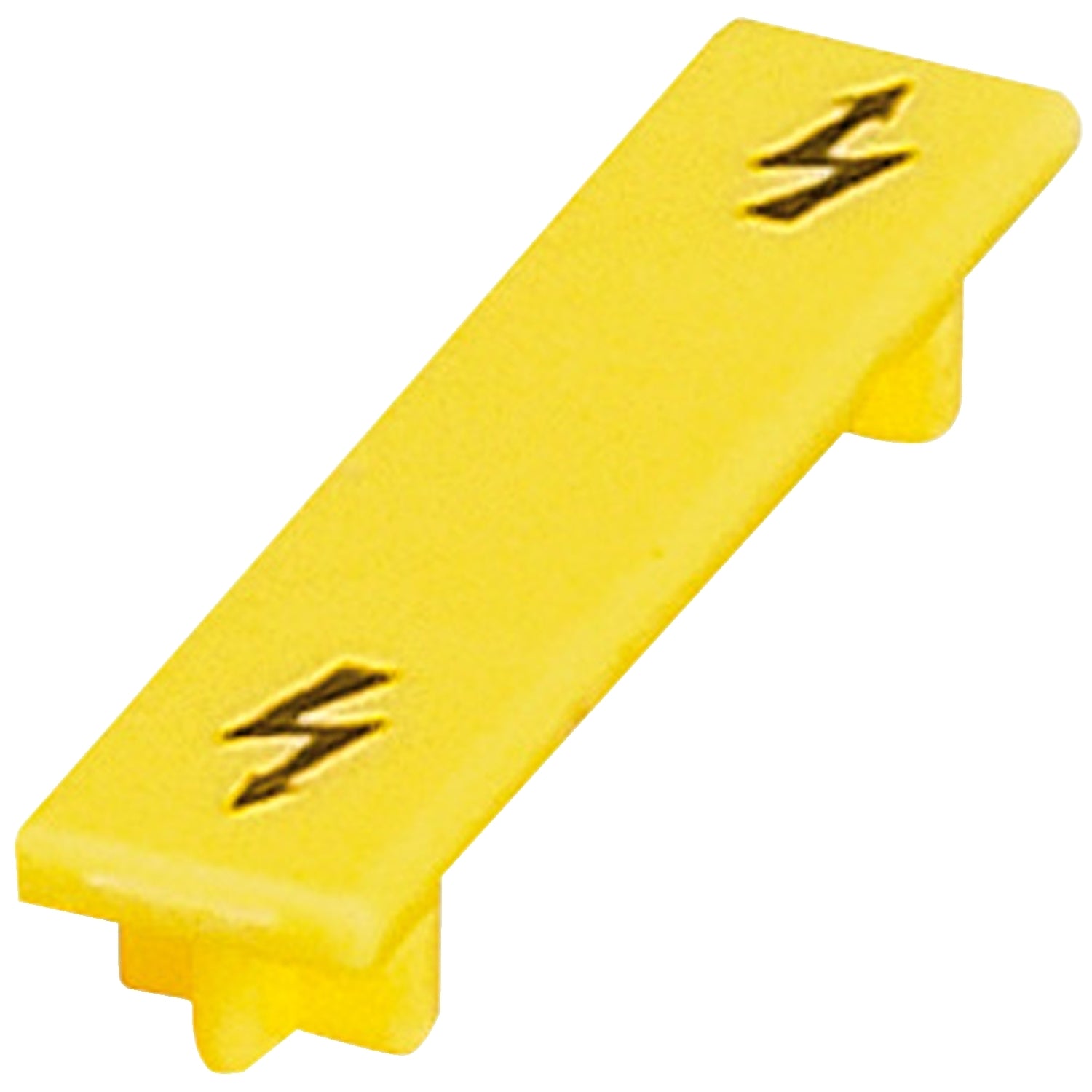 SNR NSYTRACS10 Warnschild für 10-mm-Schraubklemme