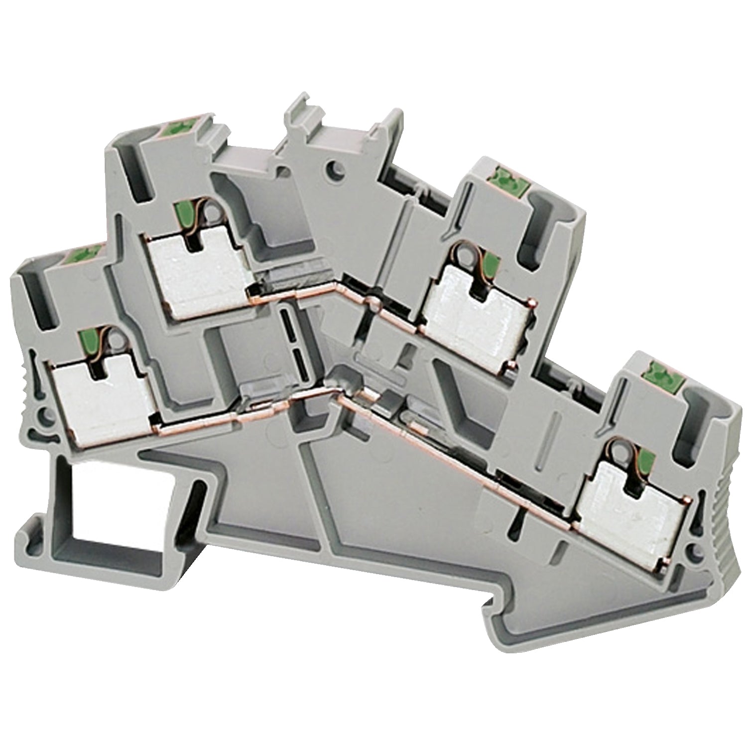 SNR NSYTRP24D        Mors Push in 2piani 4pt 2 5mmq grigio