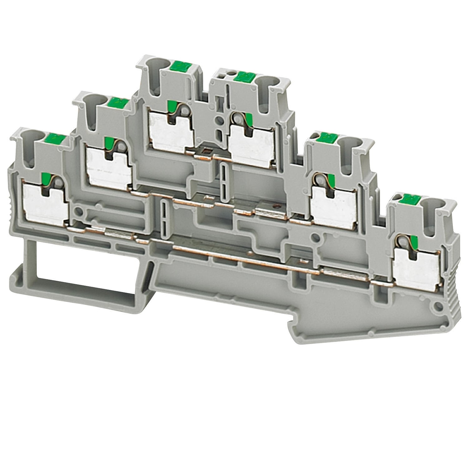 SNR NSYTRP26T        Mors Push in 3 piani  6pt  2 5mmq grigio