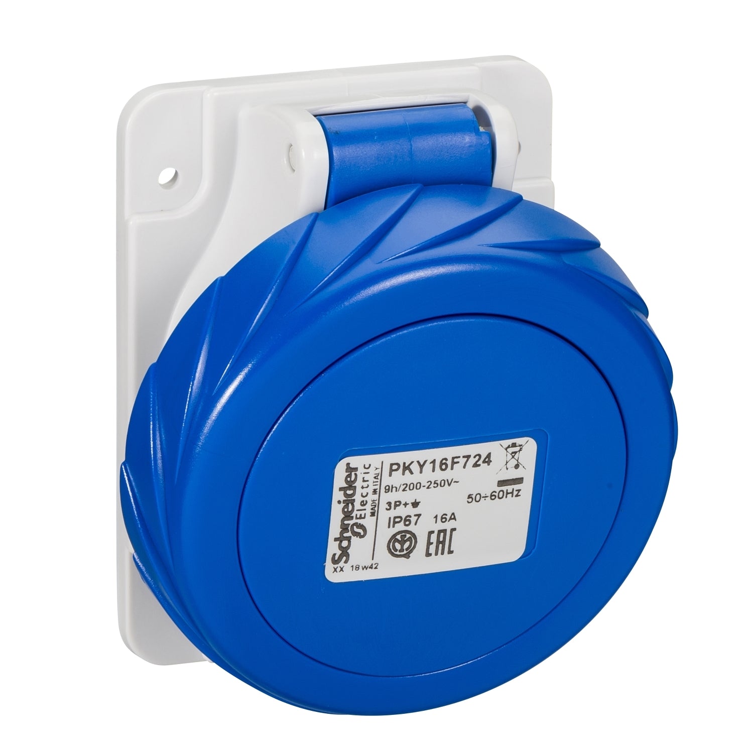 SNR PKY16F724 PR INC INCL IP67 3PT 16A 220V CR