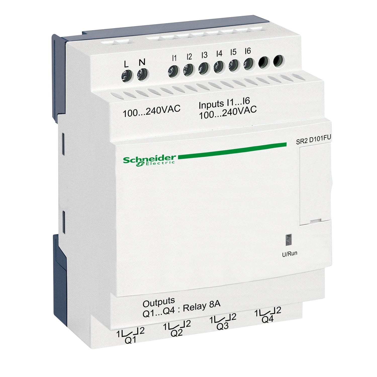 SNR SR2D101FU Logikmodul mit 10 IO 100 240 V