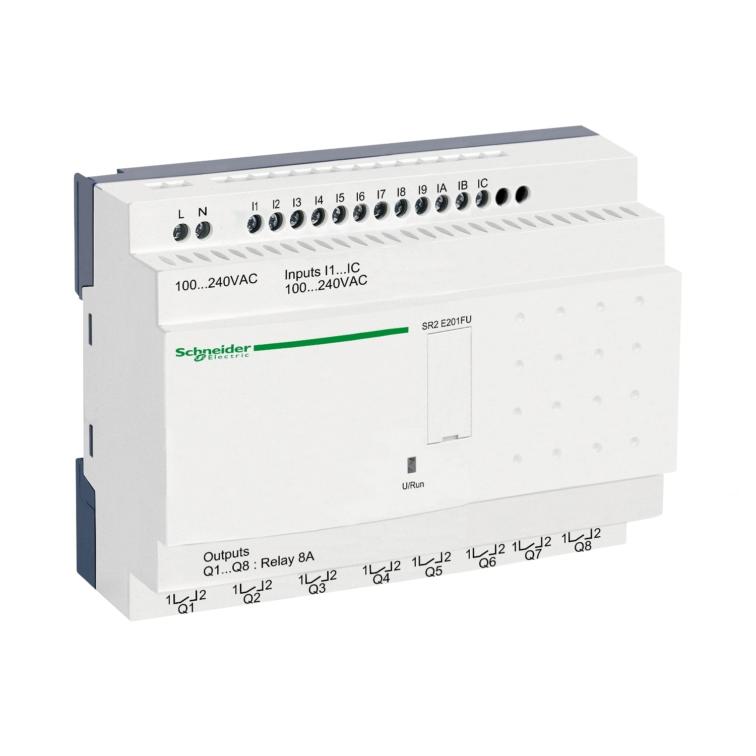 SNR SR2E201FU        Modulo logico av 20 I O 100 240V