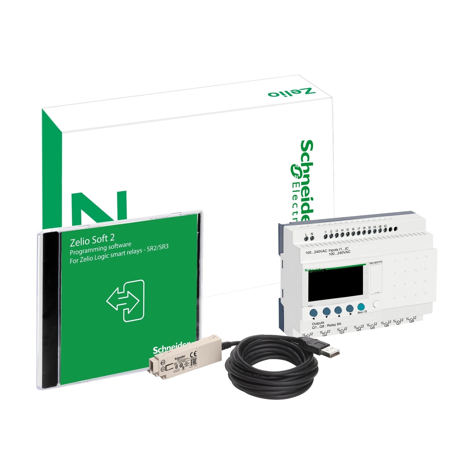 SNR SR2PACK2FU Logikmodul Pack 20 IO 100 240Vac