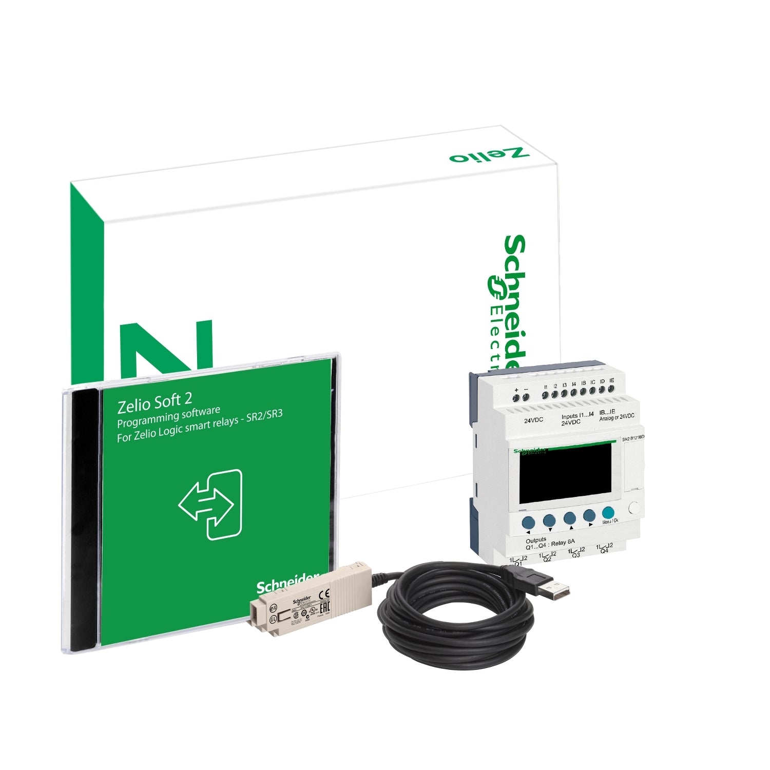 SNR SR2PACKBD Pack 12 IO 24Vdc Logikmodul