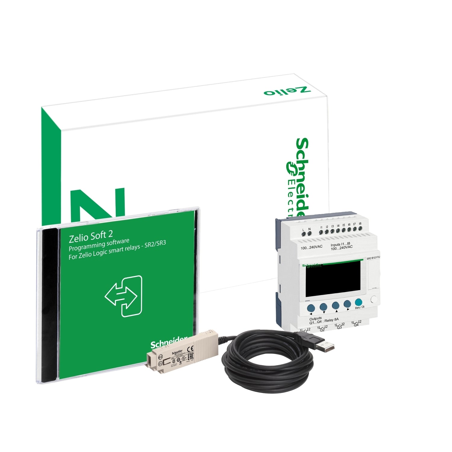 SNR SR2PACKFU Logikmodul Pack 12 IO 100 240Vac