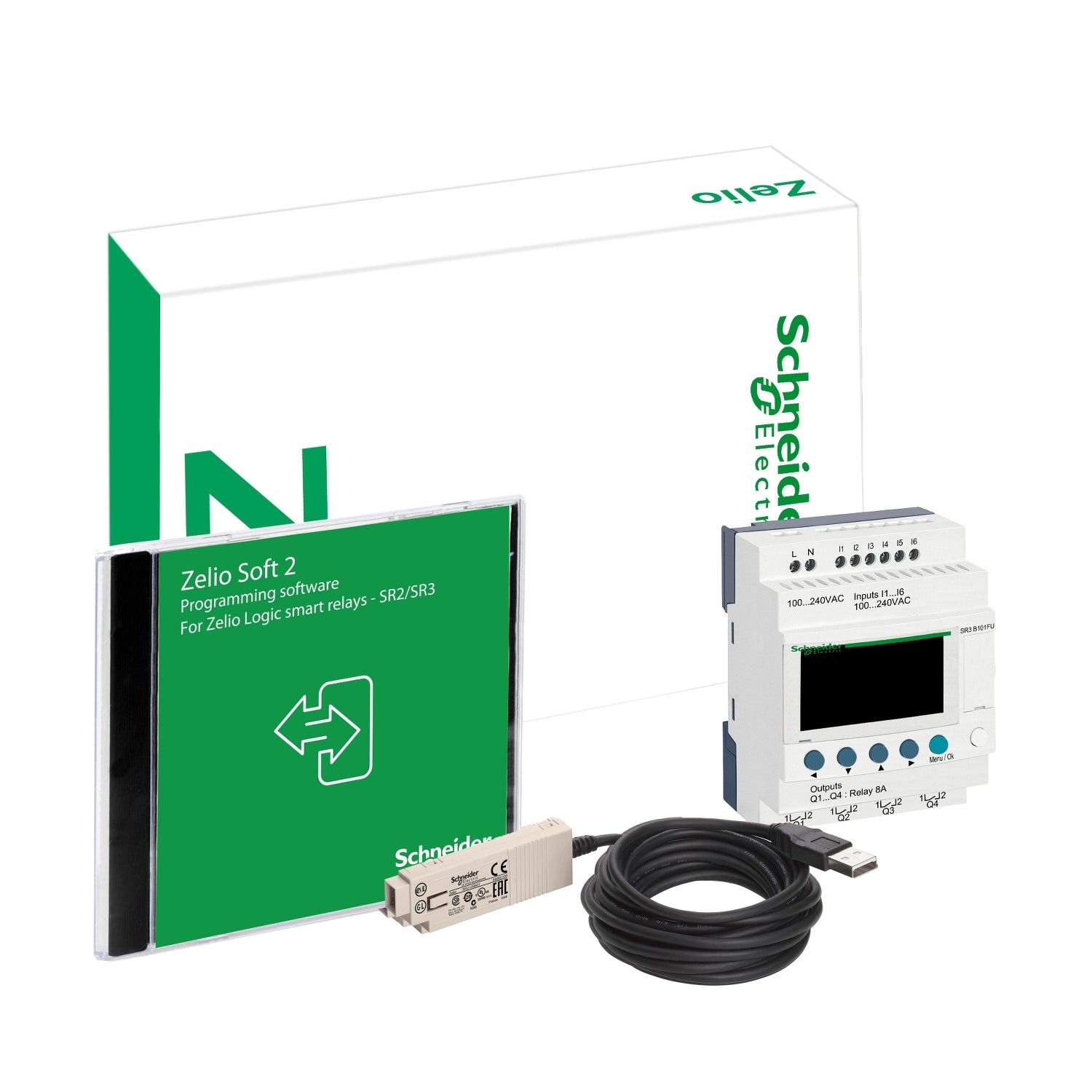 SNR SR3PACKFU Logikmodul Pack 10 i 100 240Vac