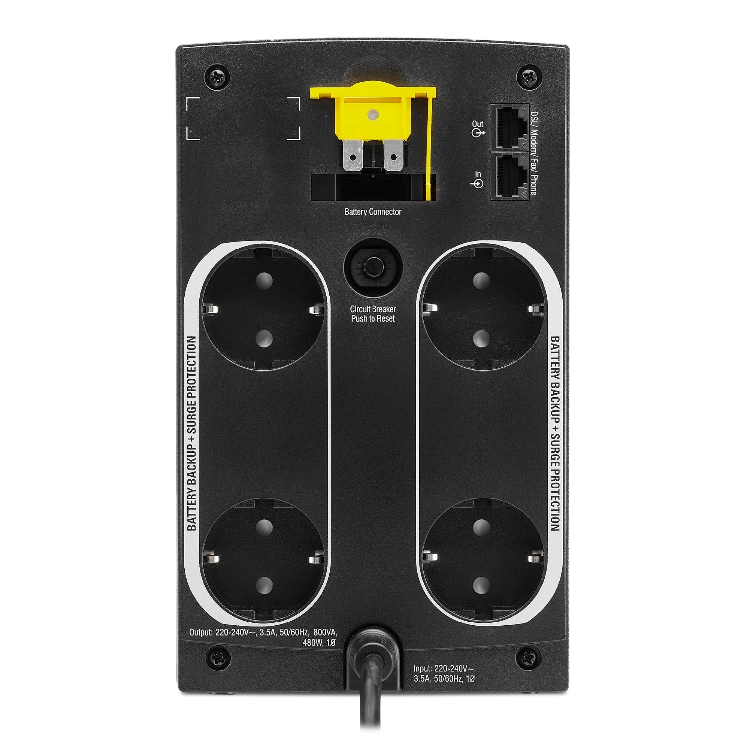 SNR SX3800CI GR      Back UPS SX3 800VA  con Prese Schuko