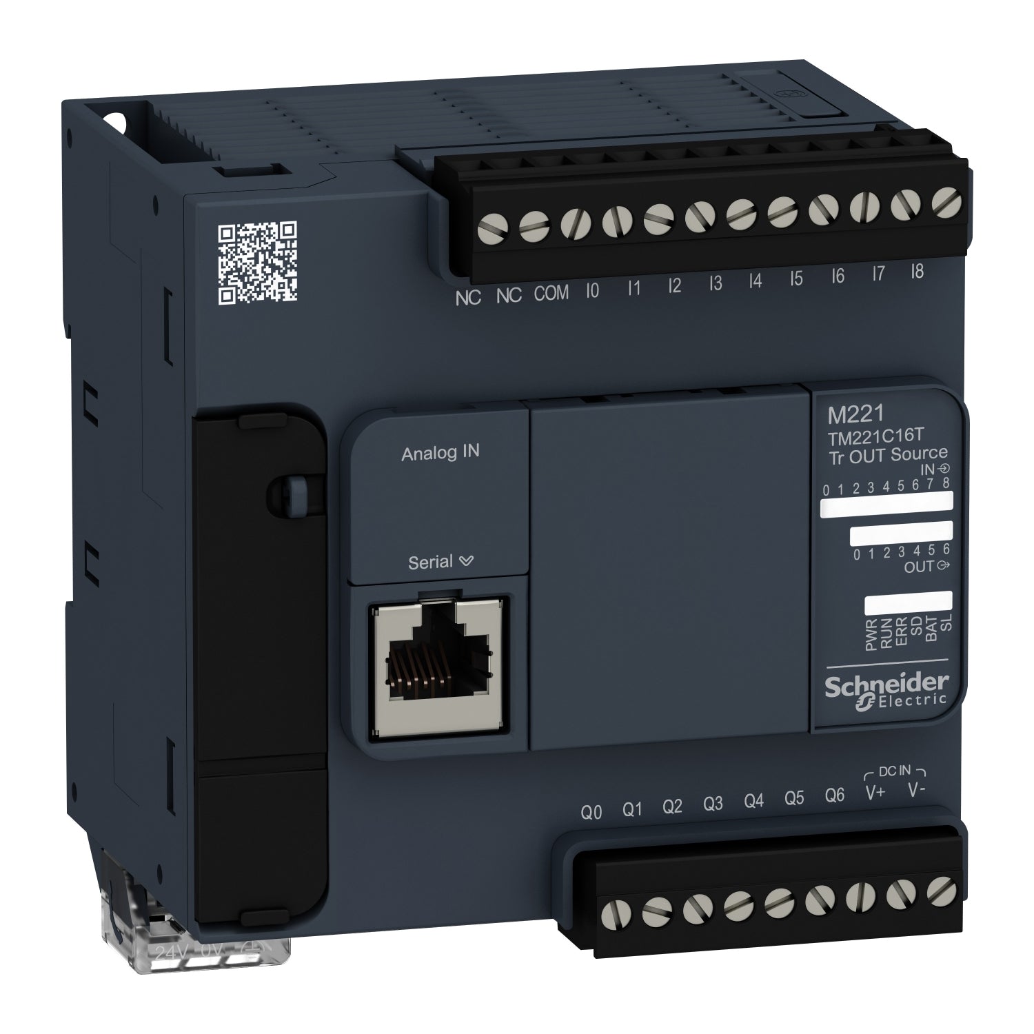 SNR TM221C16T        Controllore M221 16 I O tr PNP