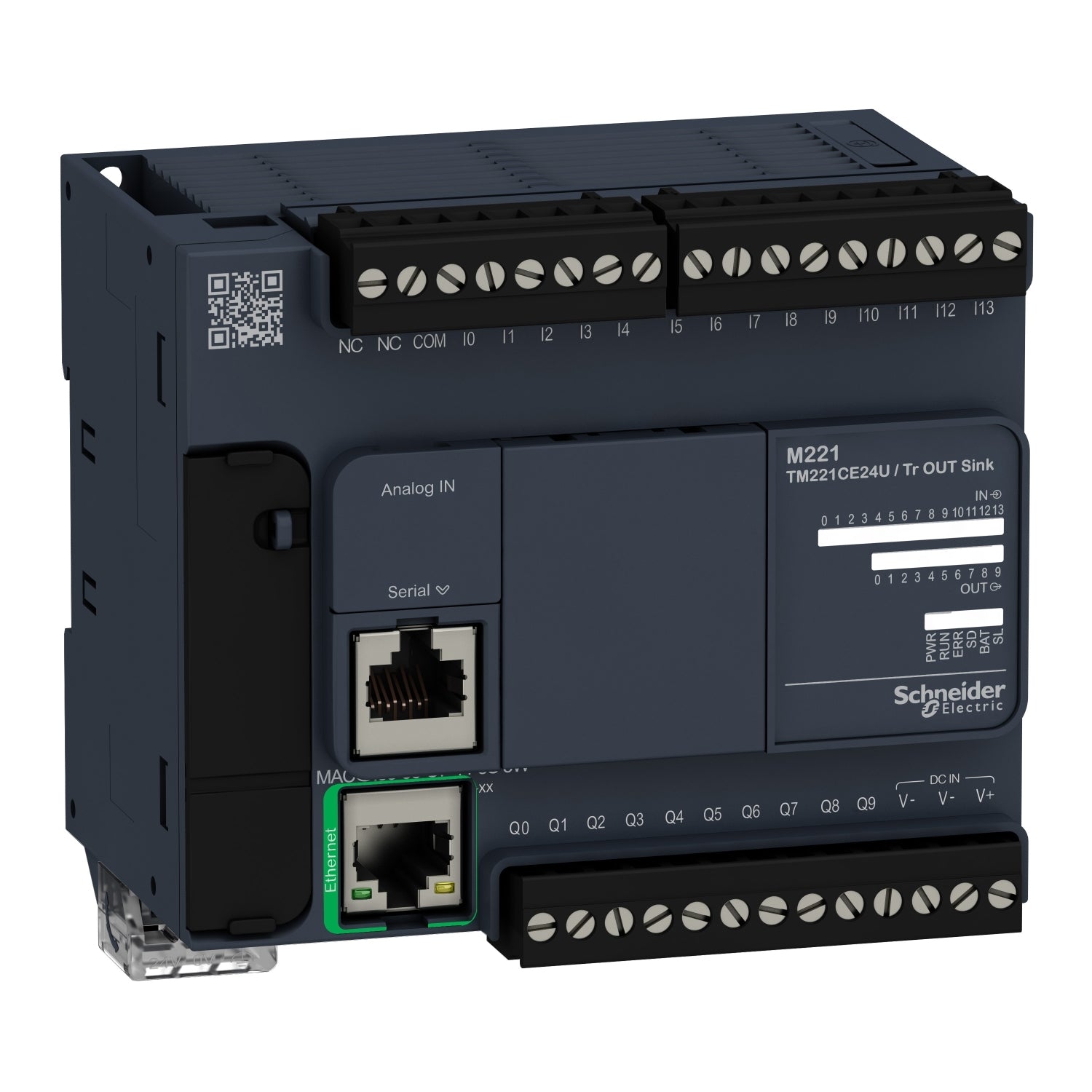 SNR TM221CE24U       Controllore M221 24 I O tr NPN Eth