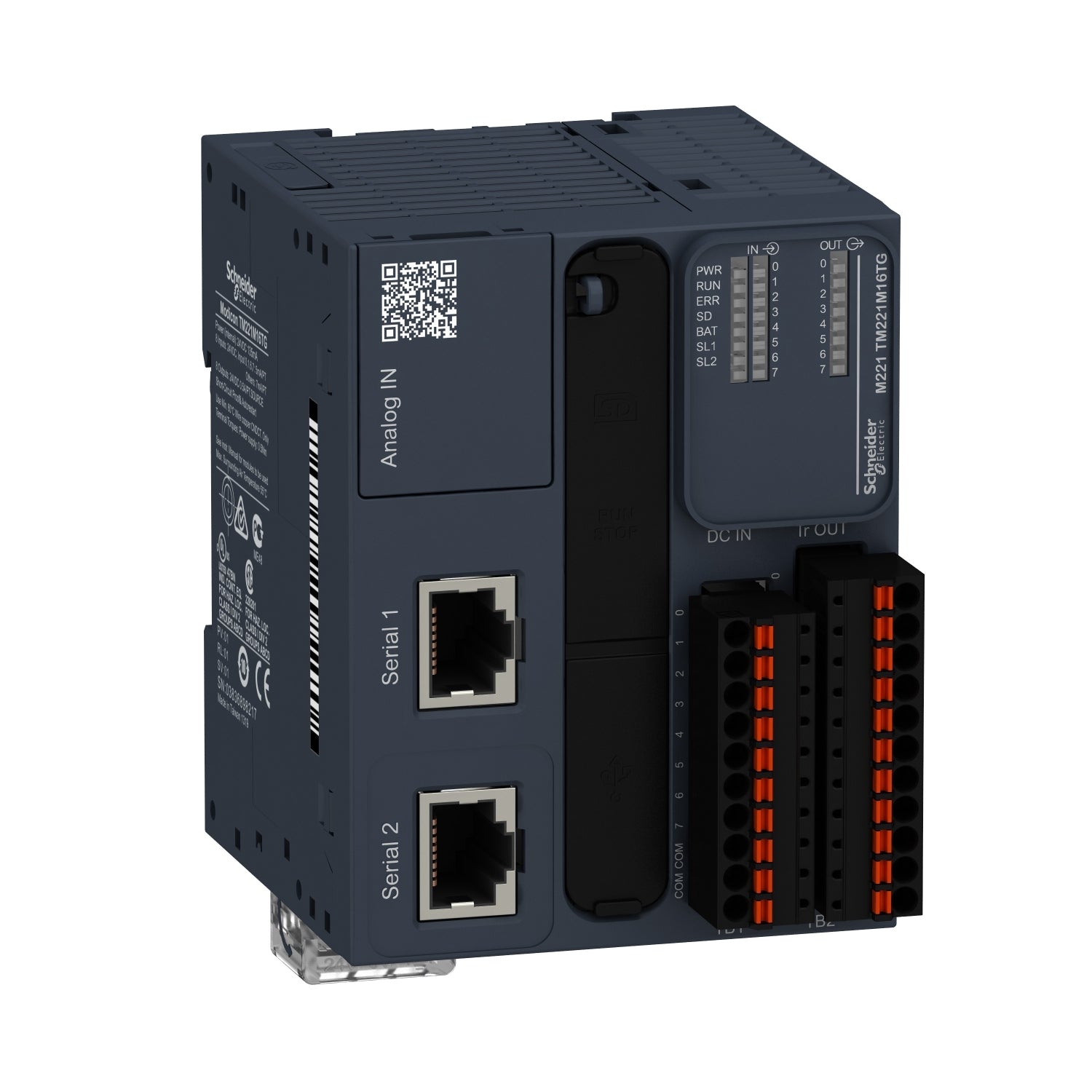 SNR TM221M16TG Controller M221 16 IO tr PNP Feder