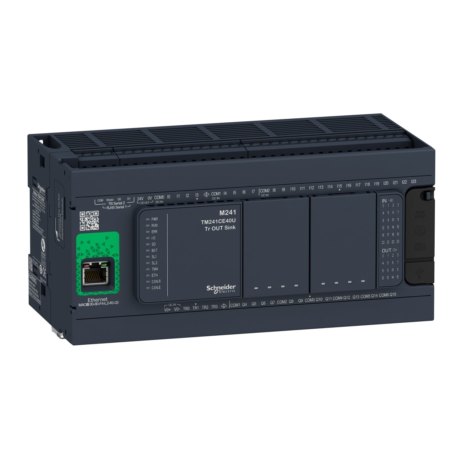 SNR TM241CE40R       Controllore M241 40 I O rele Eth