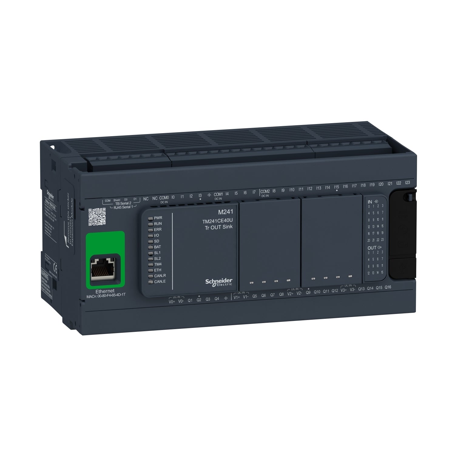 SNR TM241CE40U       Controllore M241 40 I O tr NPN Eth