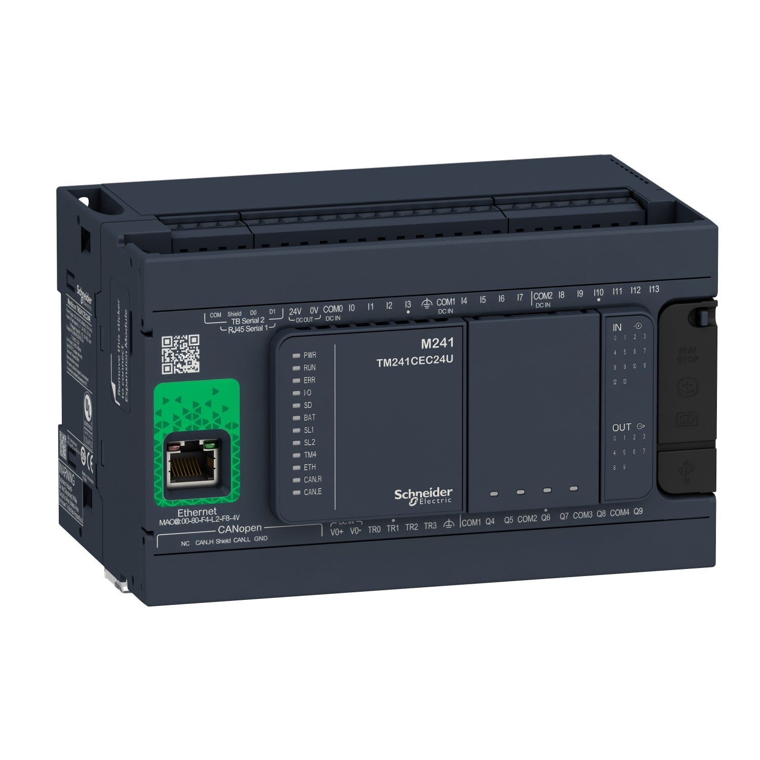 SNR TM241CEC24R Controller M241 24 IO-Relais Eth CANma